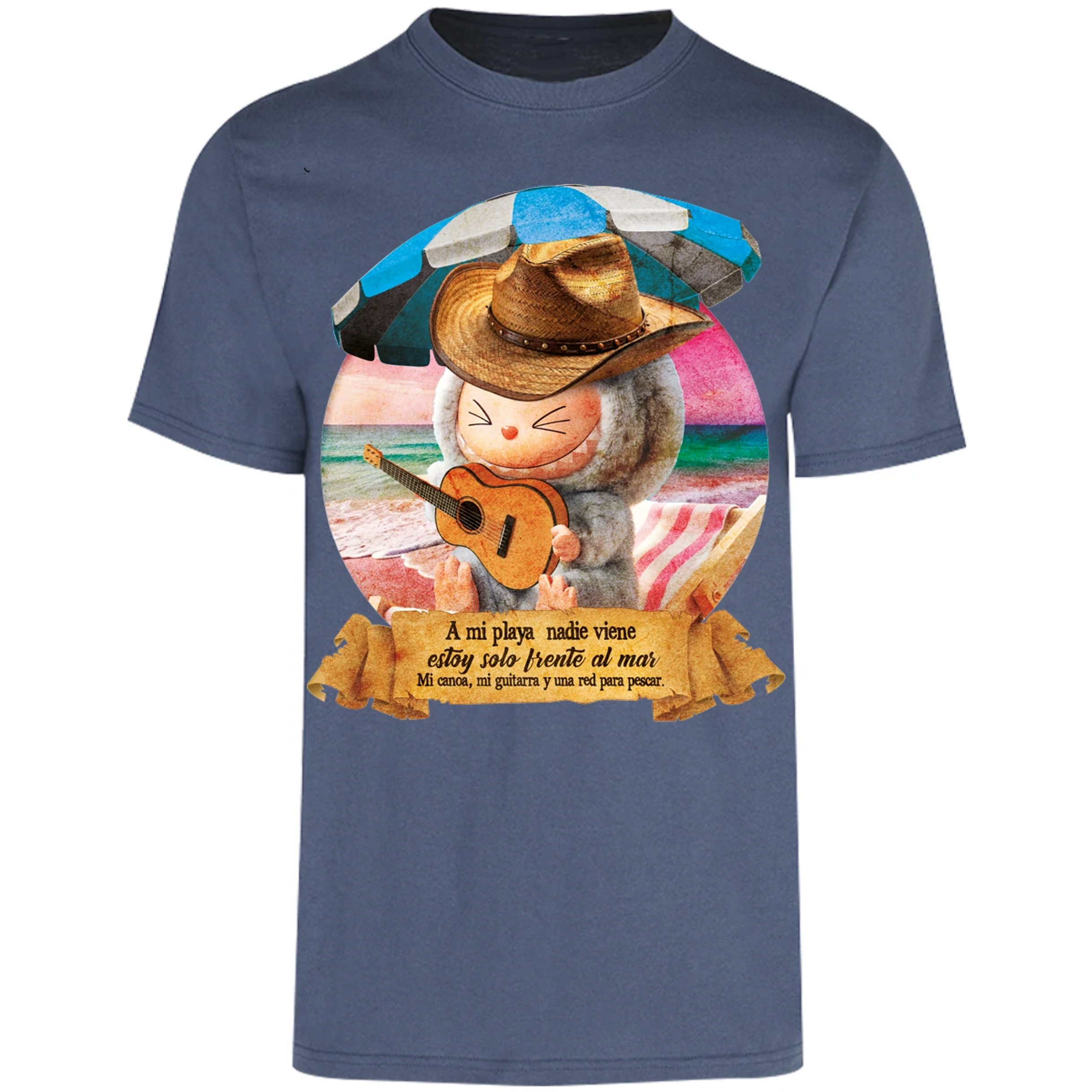 Playera Labubu Labubus Norteos Mi Playa para Adulto 17