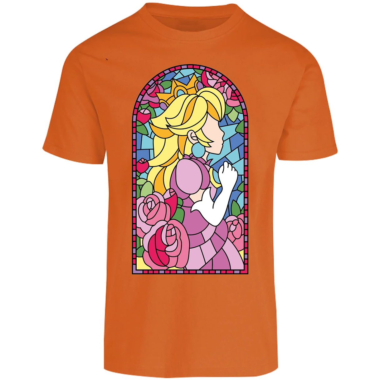 Playera Metroid Vitral Peach para Adulto 26