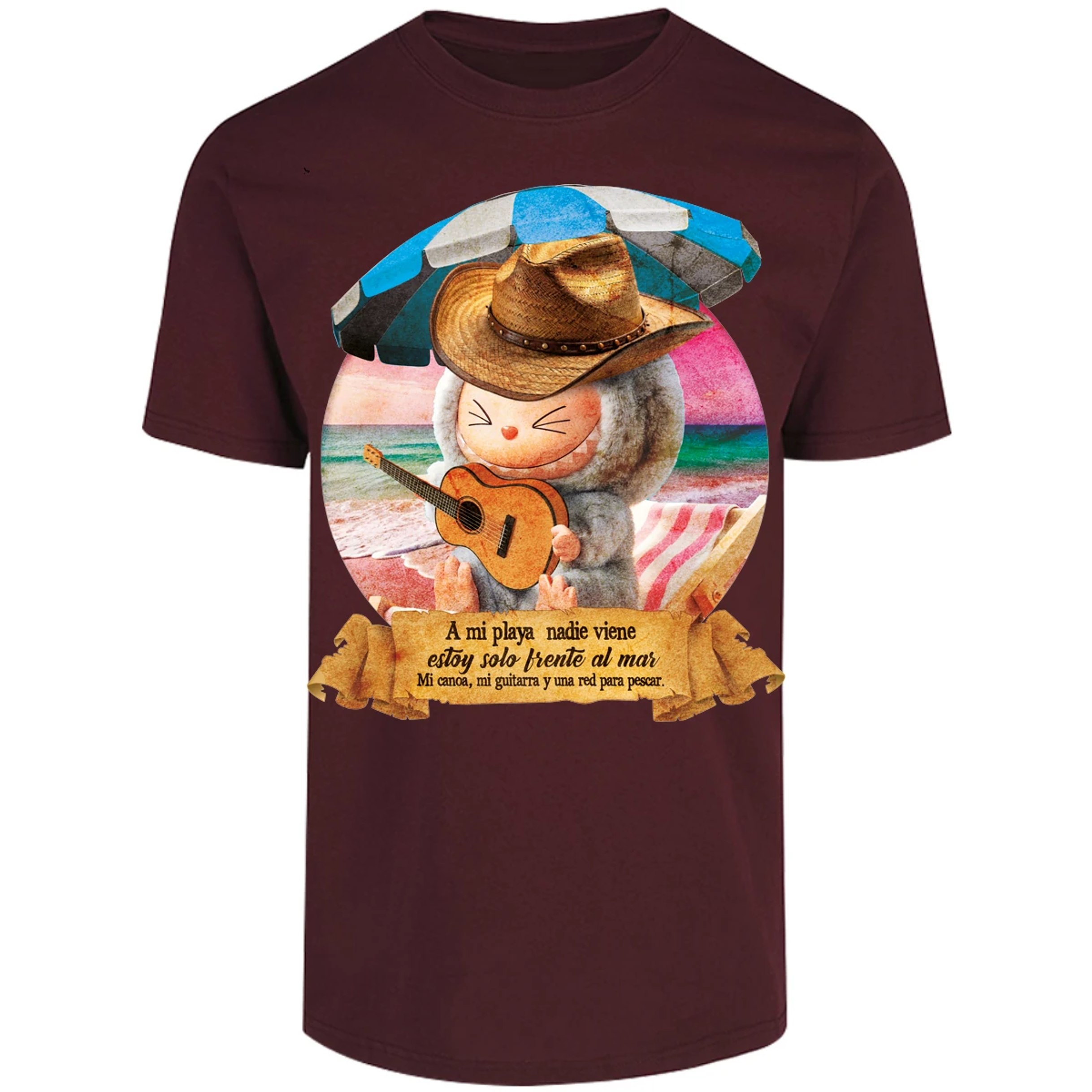 Playera Labubu Labubus Norteos Mi Playa para Adulto 25