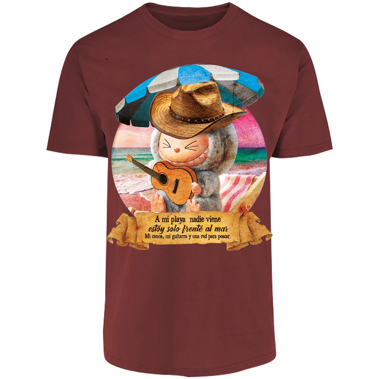 Playera Labubu Labubus Norteos Mi Playa para Adulto 28