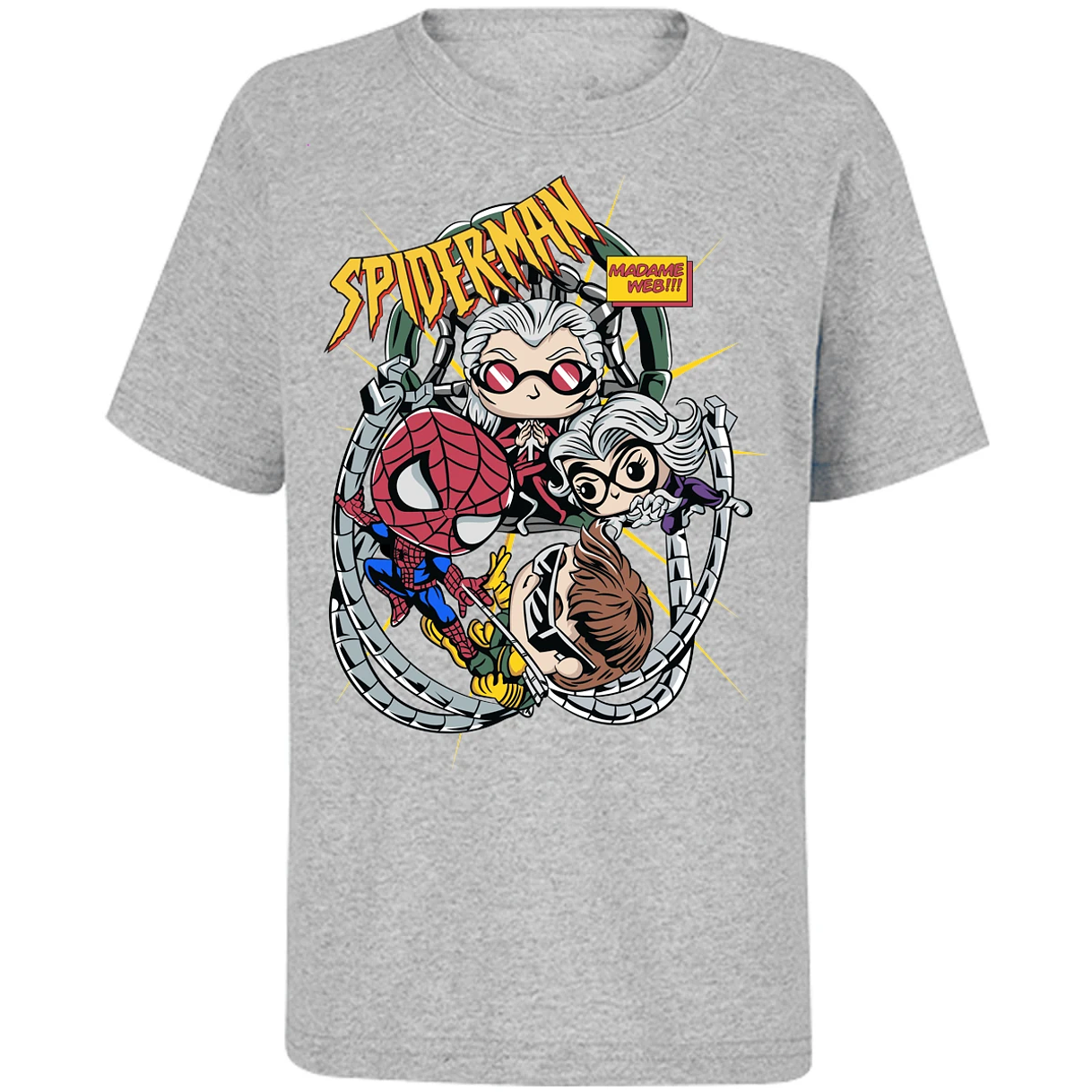 Playera Marvel Spiderman Madame Web para Niño 1