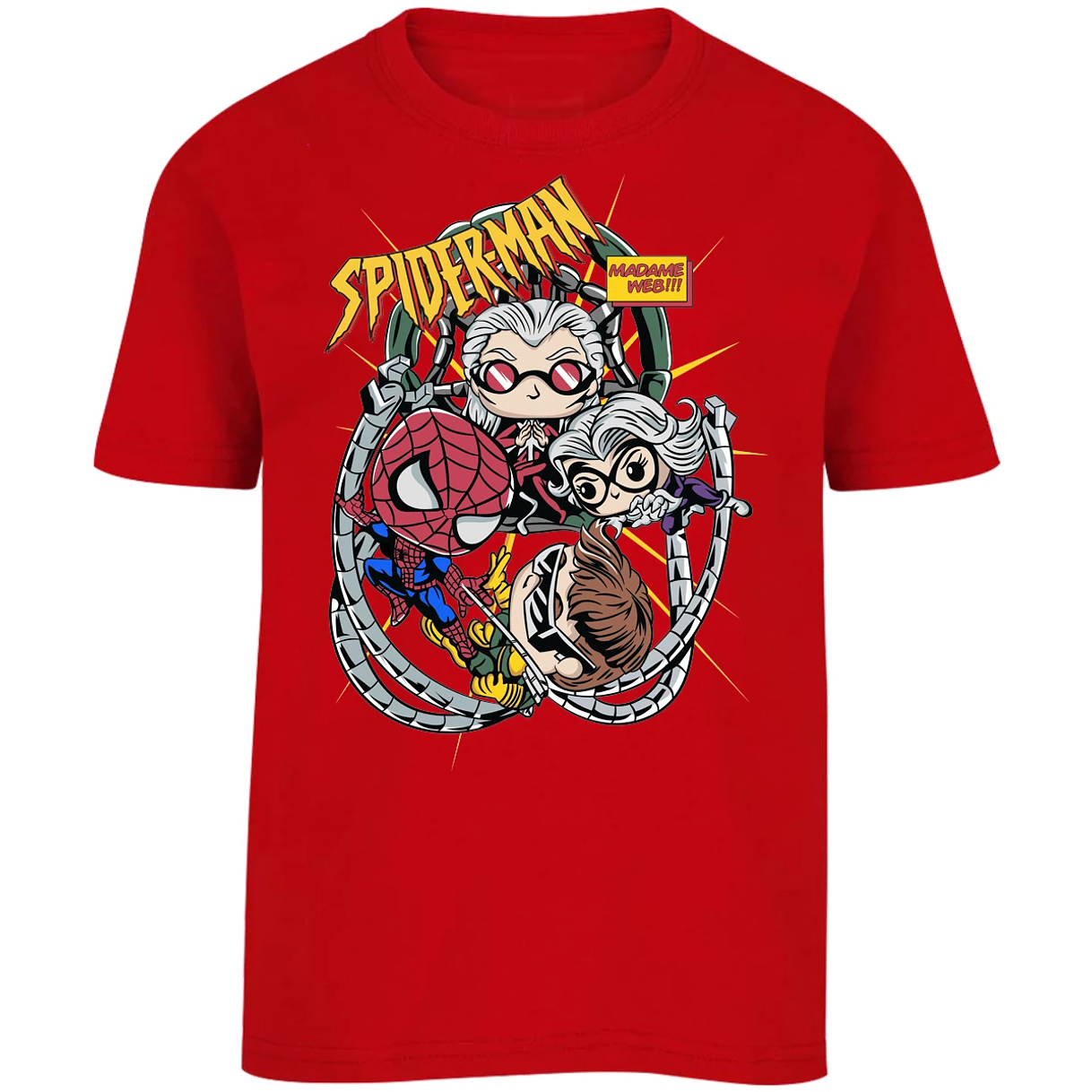 Playera Marvel Spiderman Madame Web para Niño 15