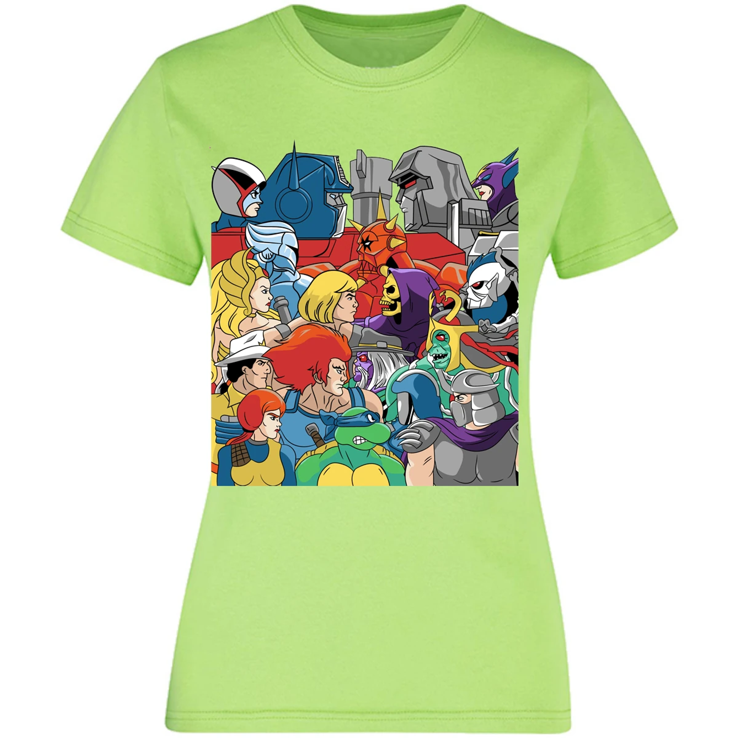 Blusa Masters Of The Universe Heroes Y Villanos Retro Blusa para Mujer 8