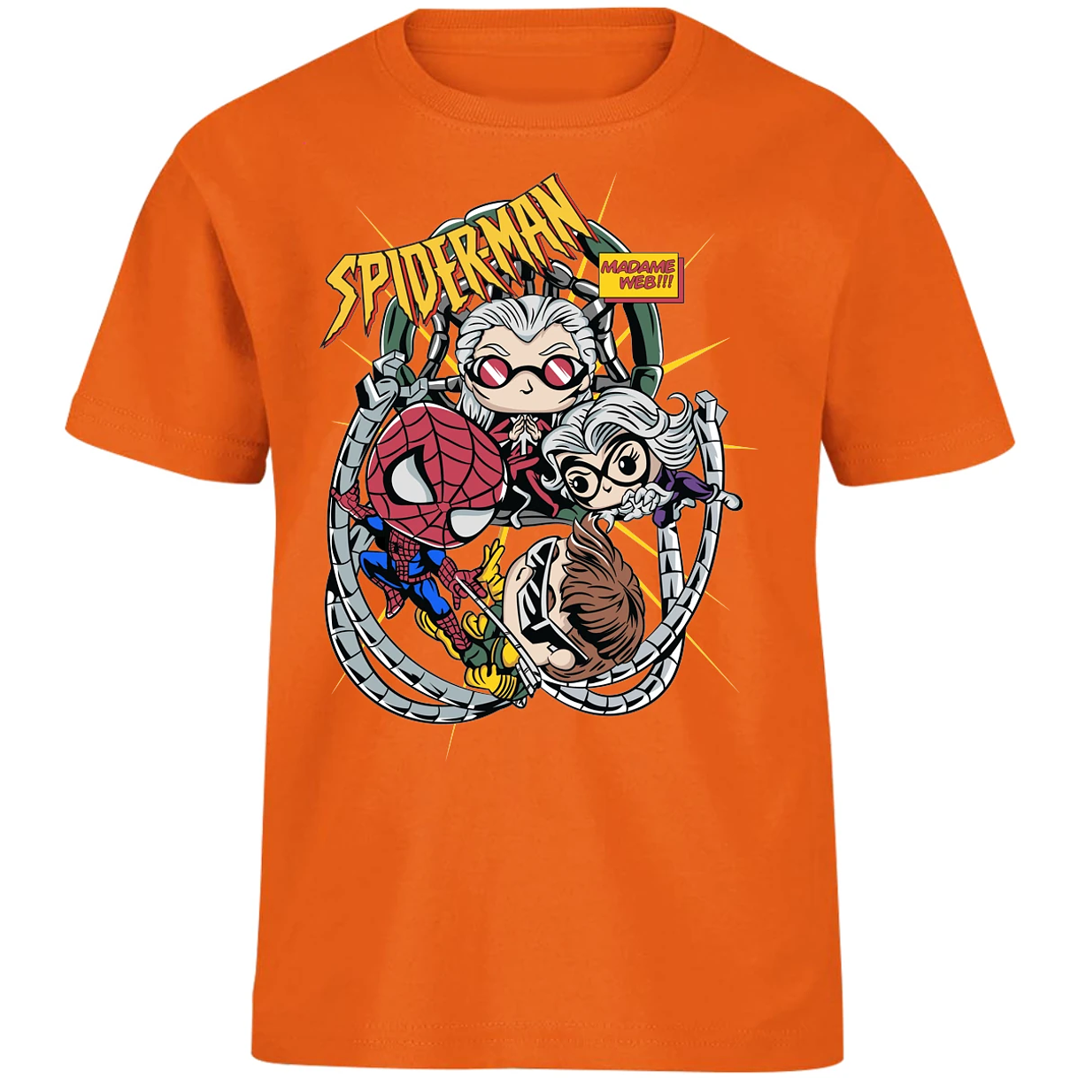 Playera Marvel Spiderman Madame Web para Niño 8