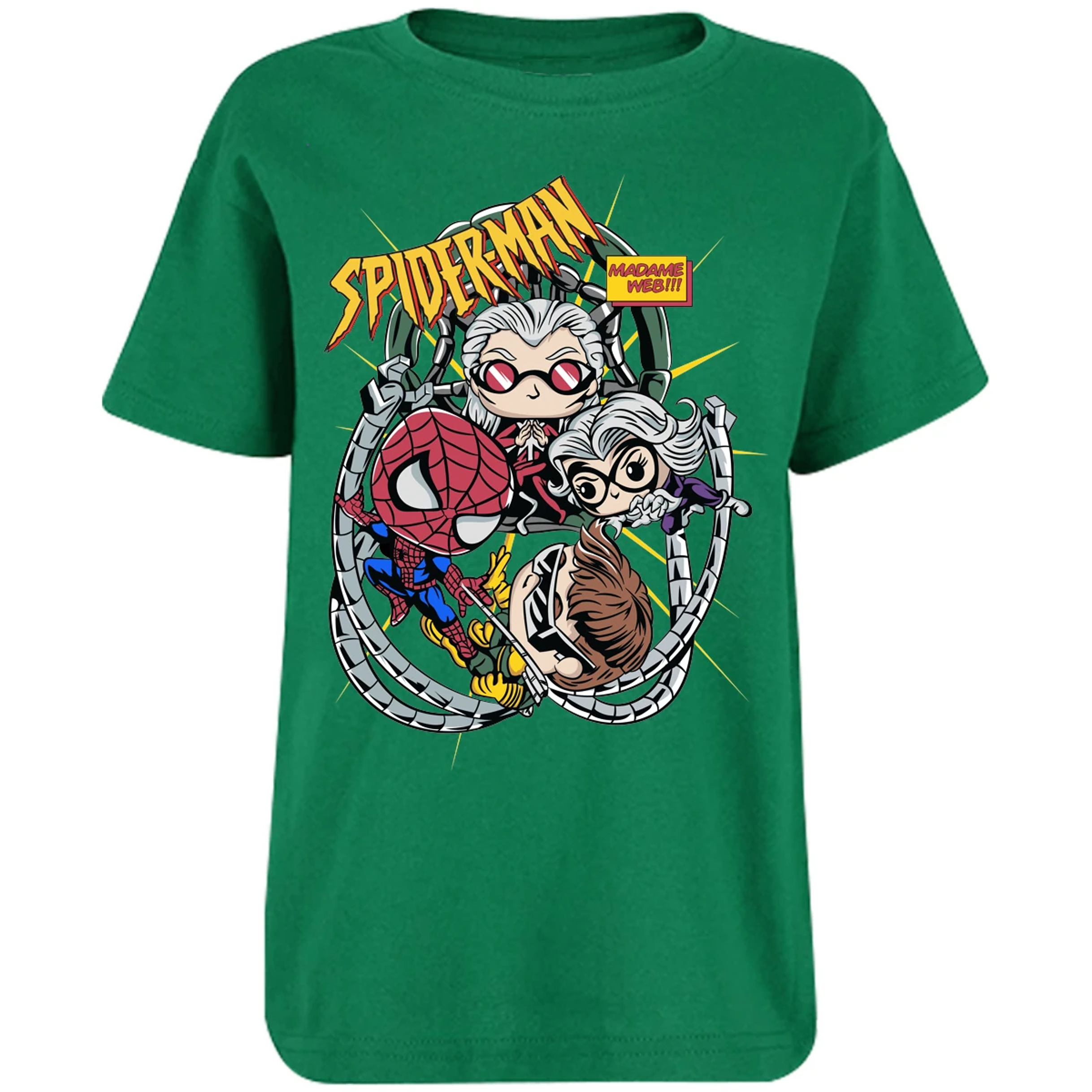 Playera Marvel Spiderman Madame Web para Niño 6