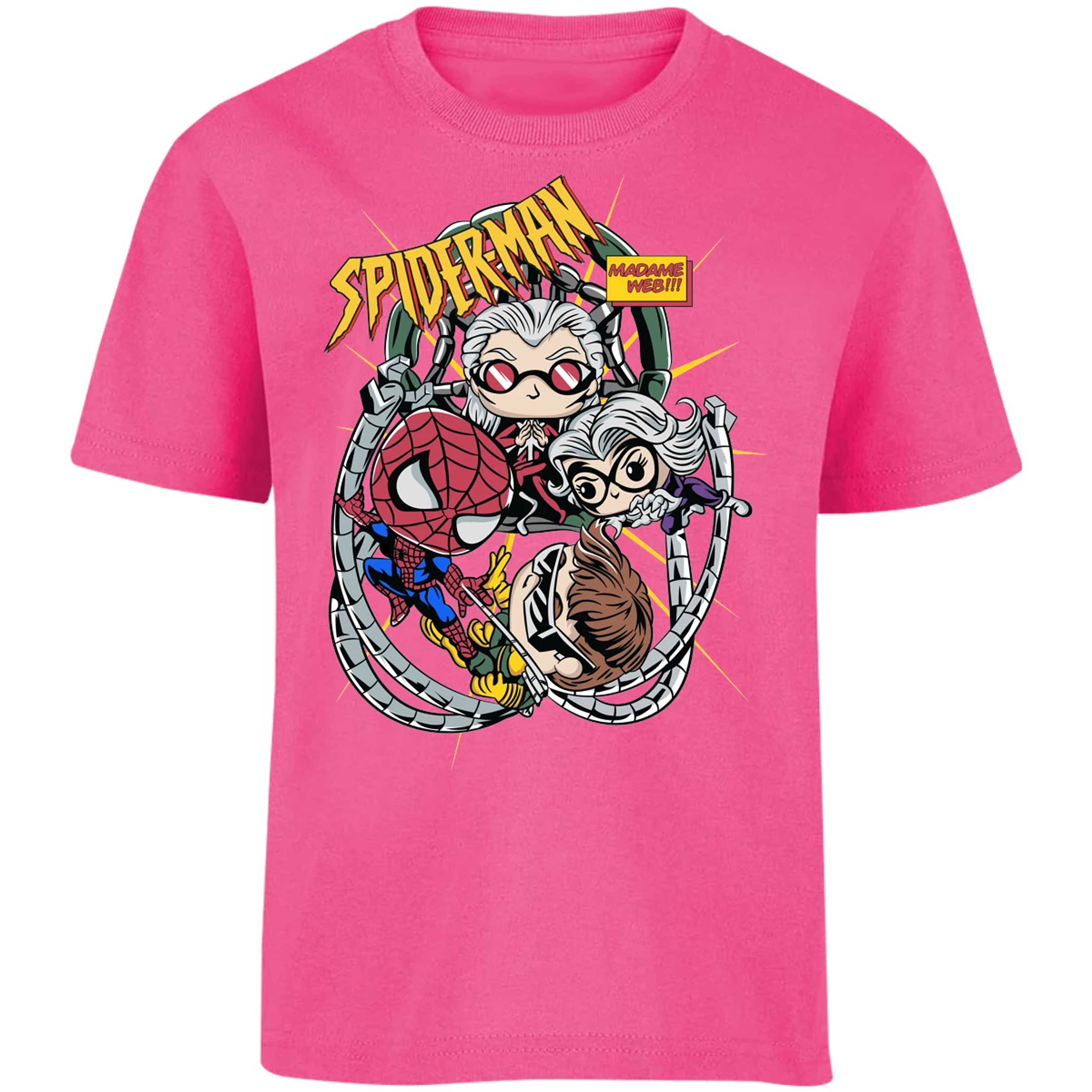 Playera Marvel Spiderman Madame Web para Niño 9