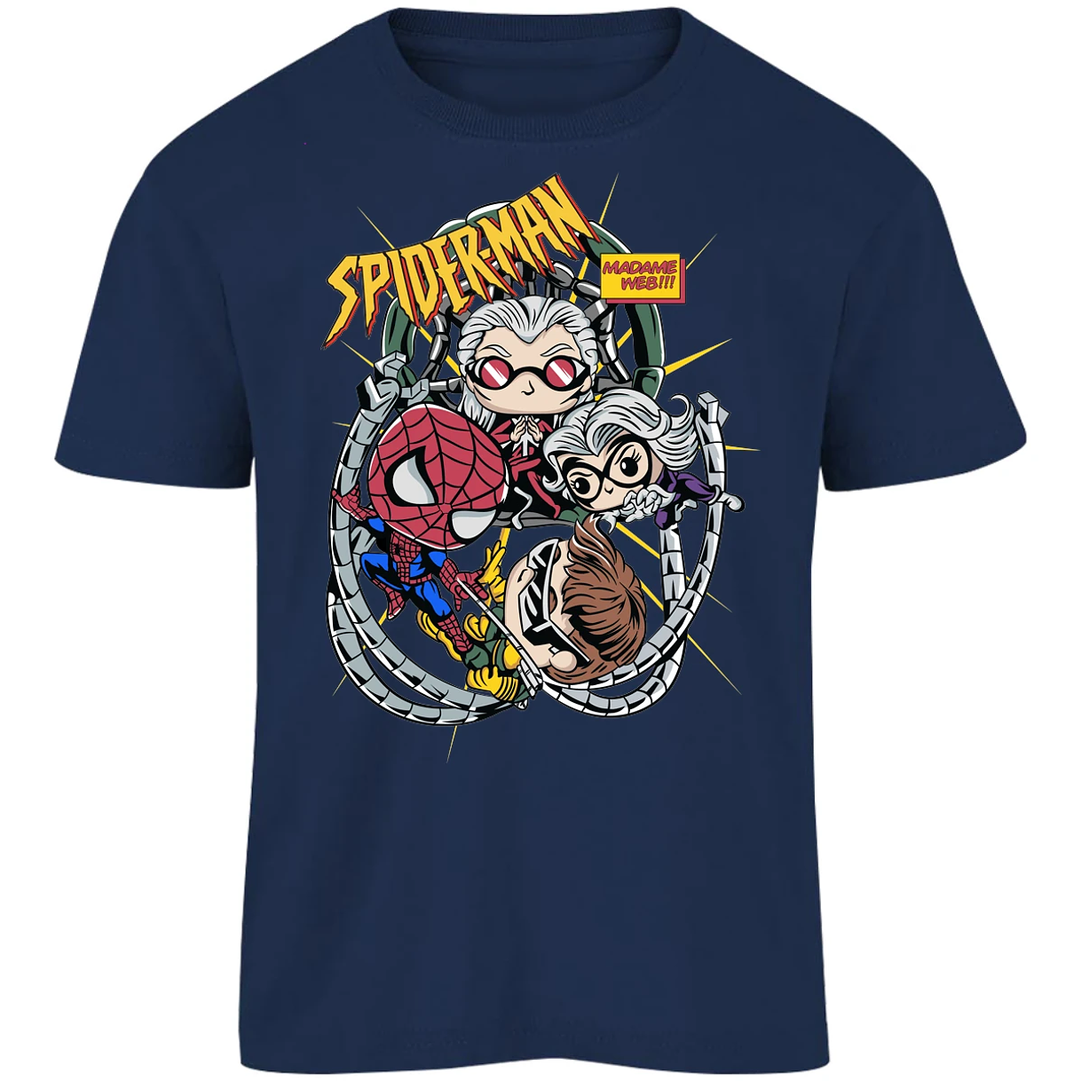 Playera Marvel Spiderman Madame Web para Niño 10
