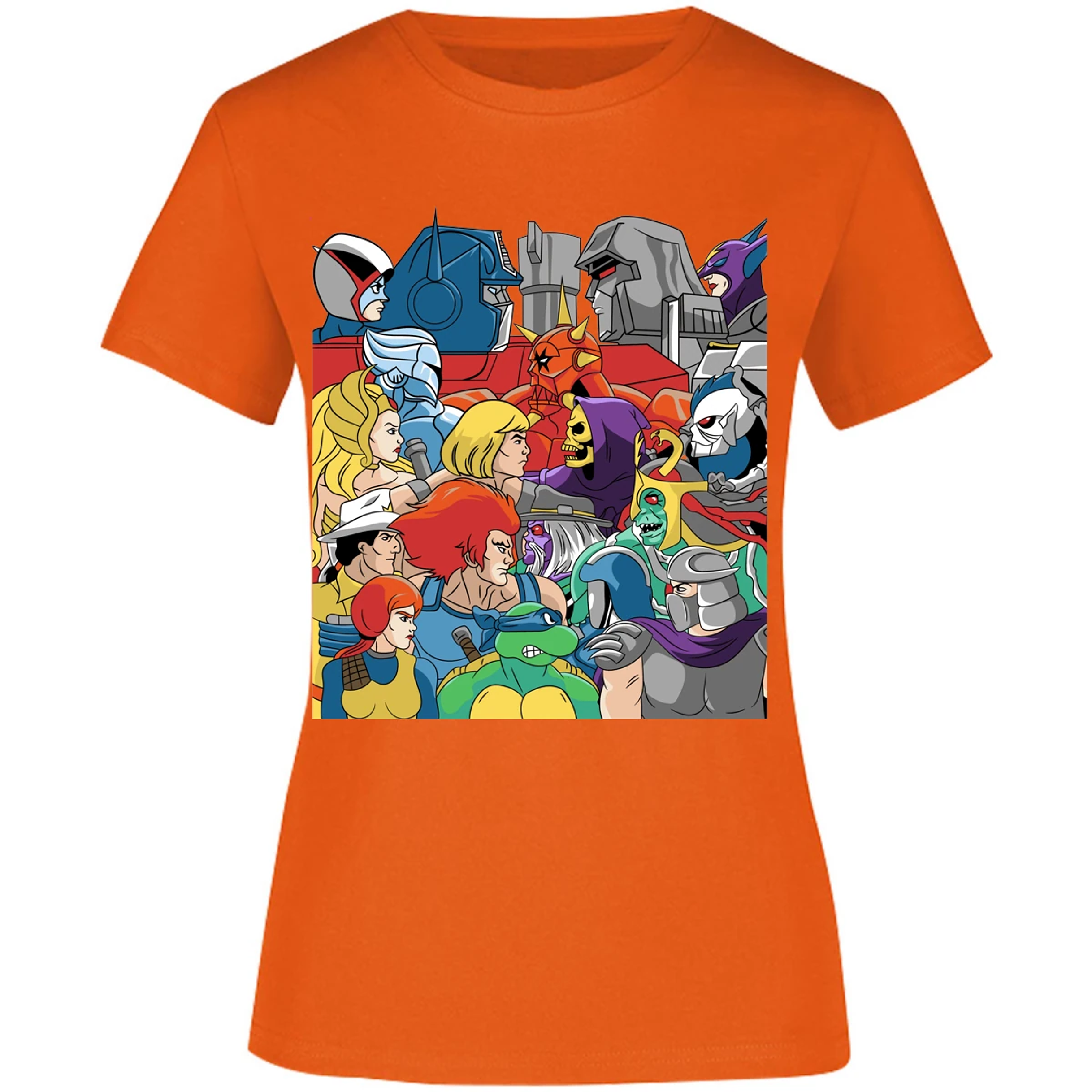 Blusa Masters Of The Universe Heroes Y Villanos Retro Blusa para Mujer 1