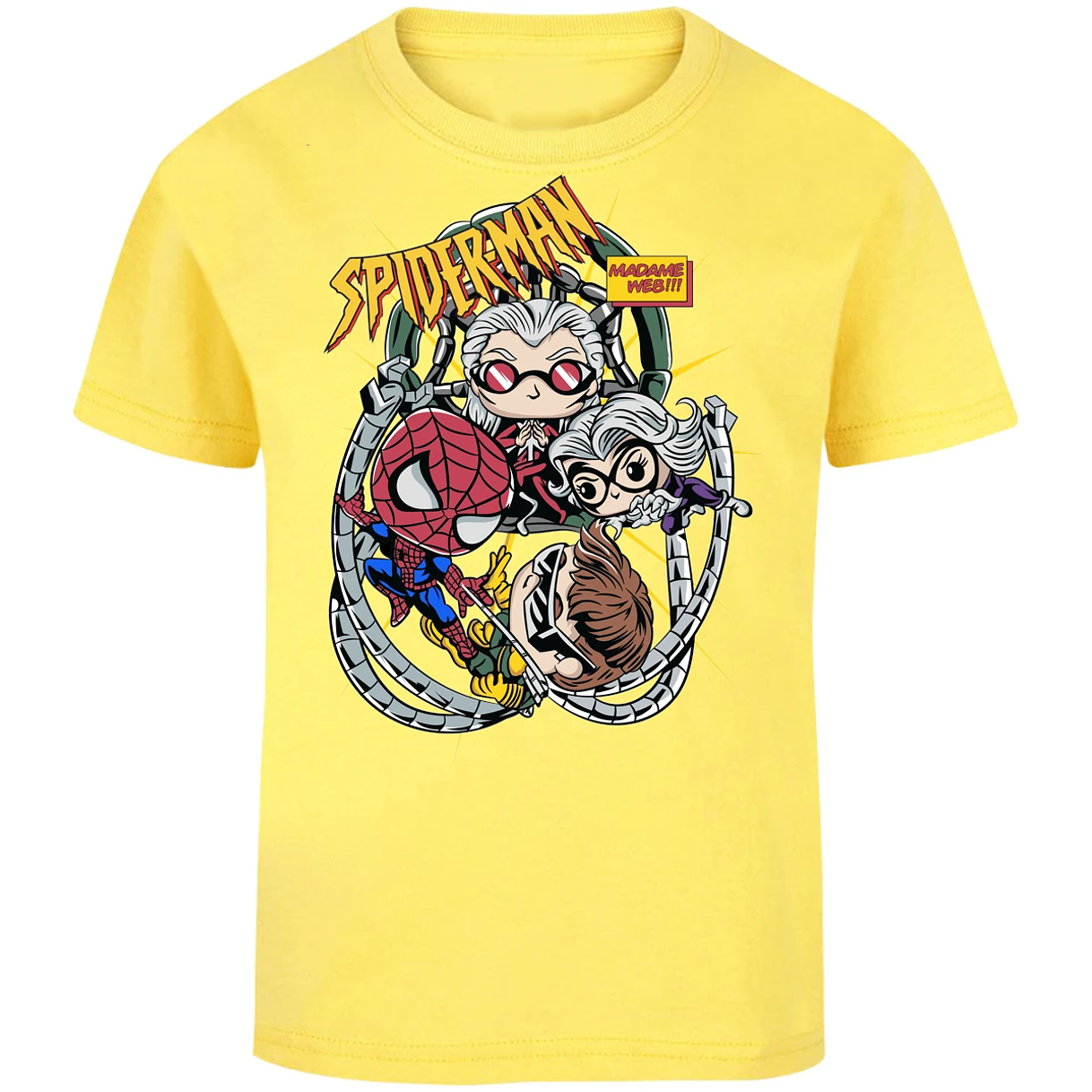 Playera Marvel Spiderman Madame Web para Niño 13
