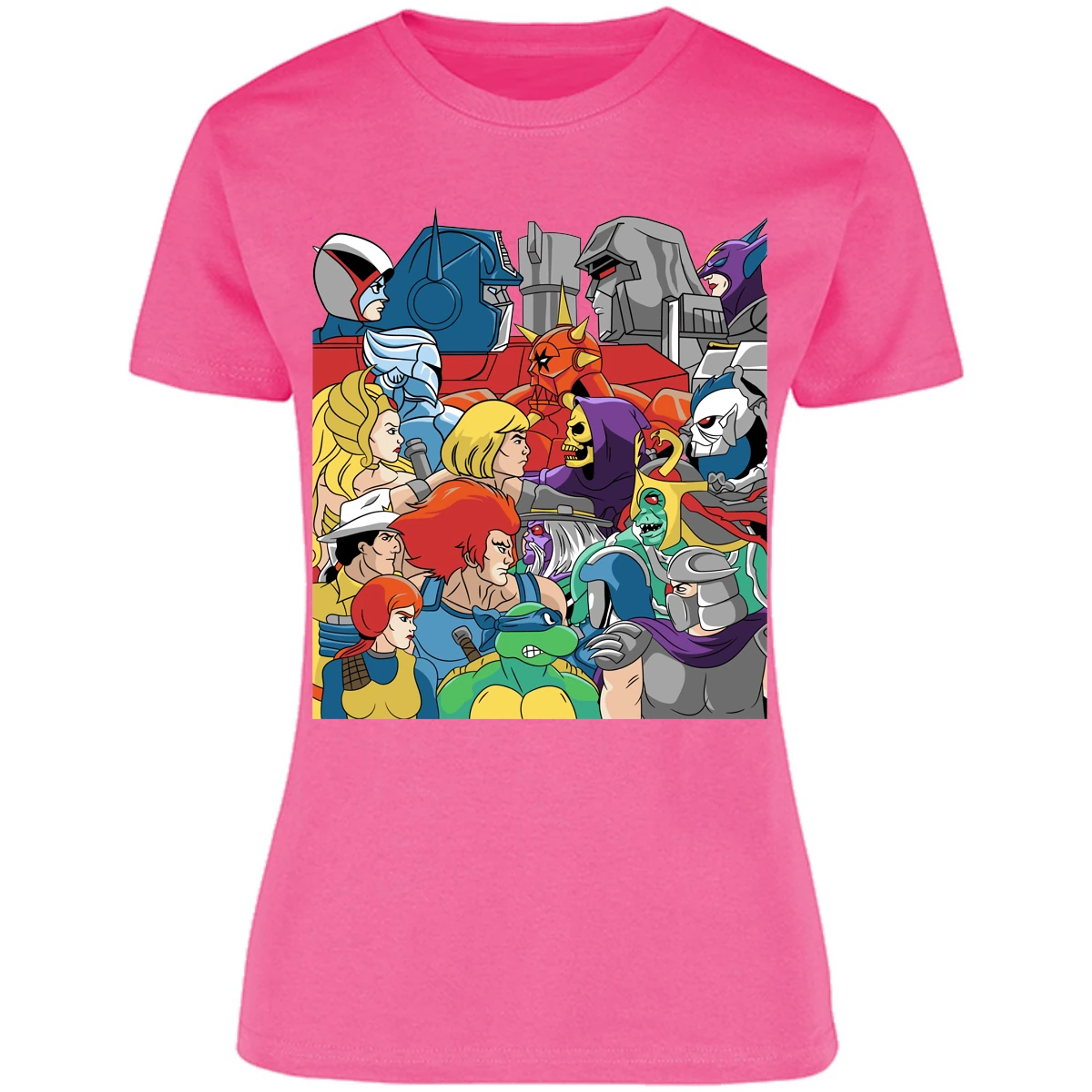 Blusa Masters Of The Universe Heroes Y Villanos Retro Blusa para Mujer 2