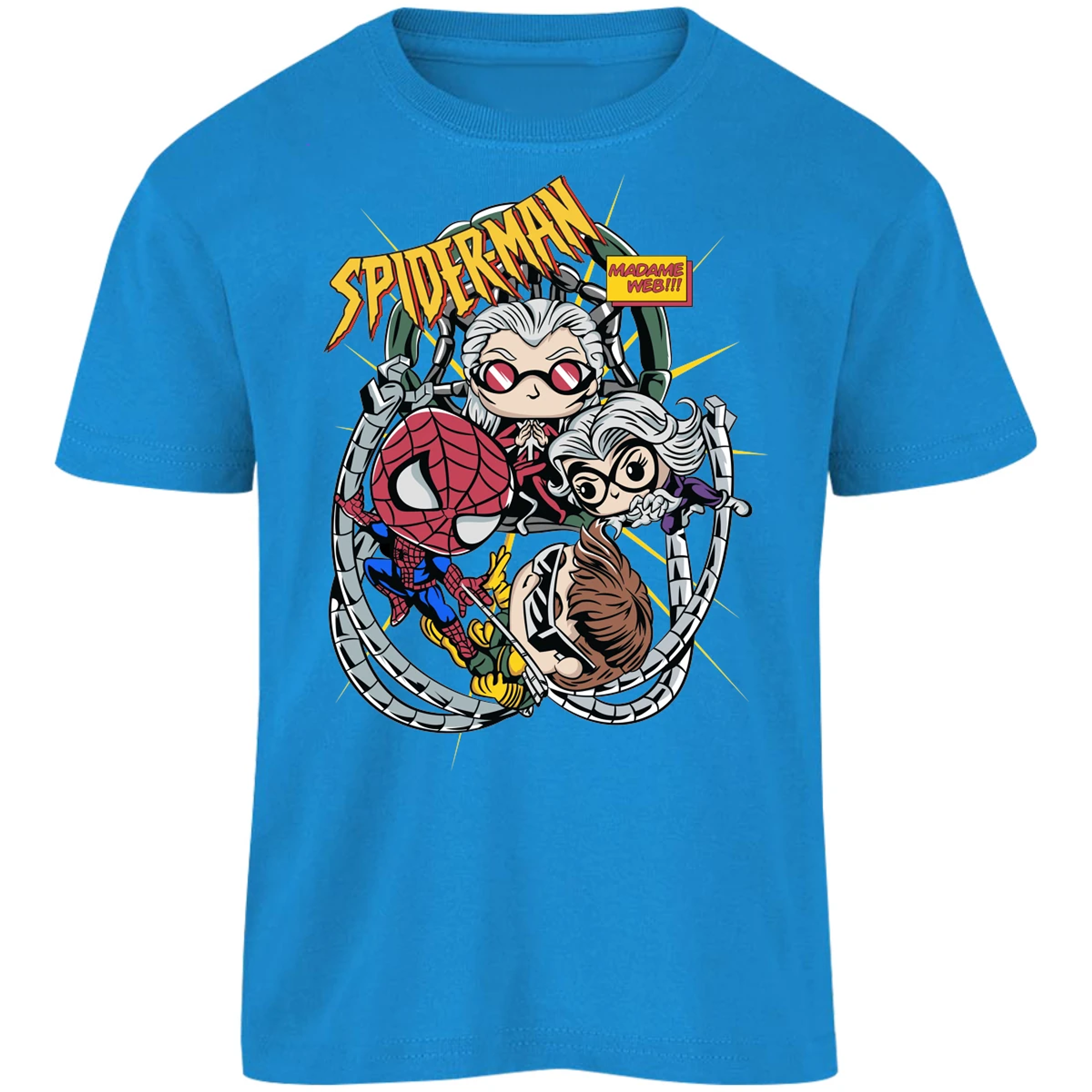 Playera Marvel Spiderman Madame Web para Niño 16