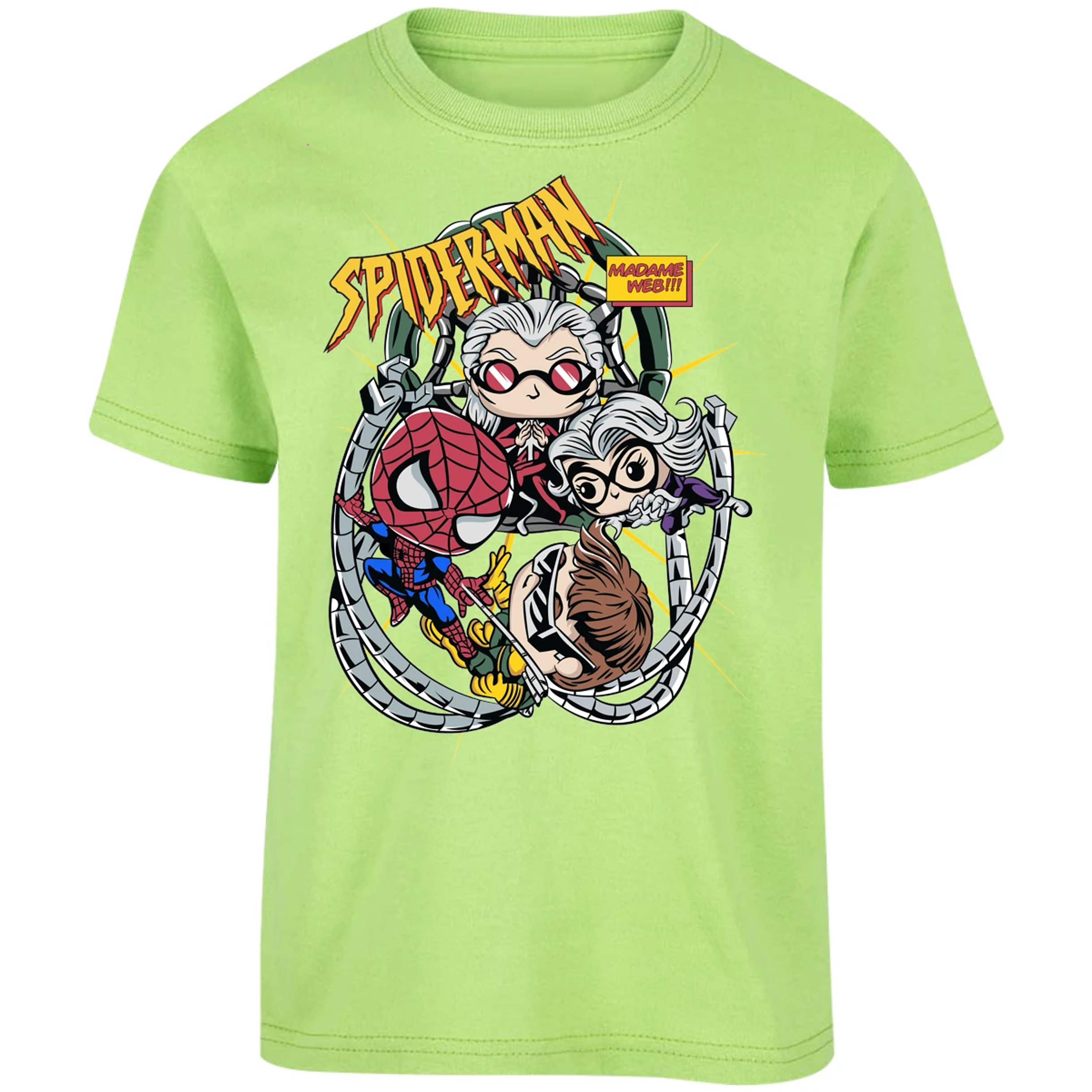 Playera Marvel Spiderman Madame Web para Niño 17