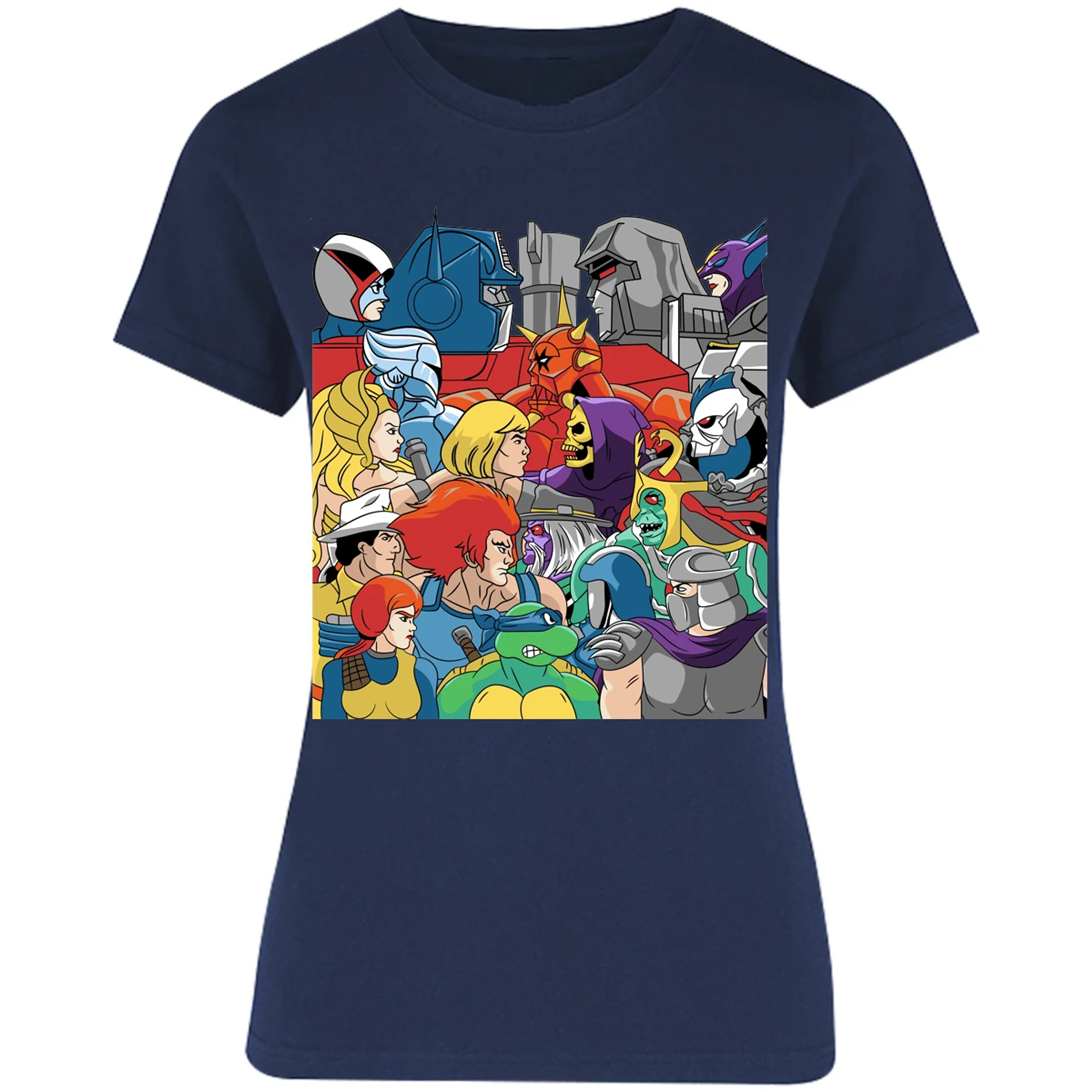 Blusa Masters Of The Universe Heroes Y Villanos Retro Blusa para Mujer 5