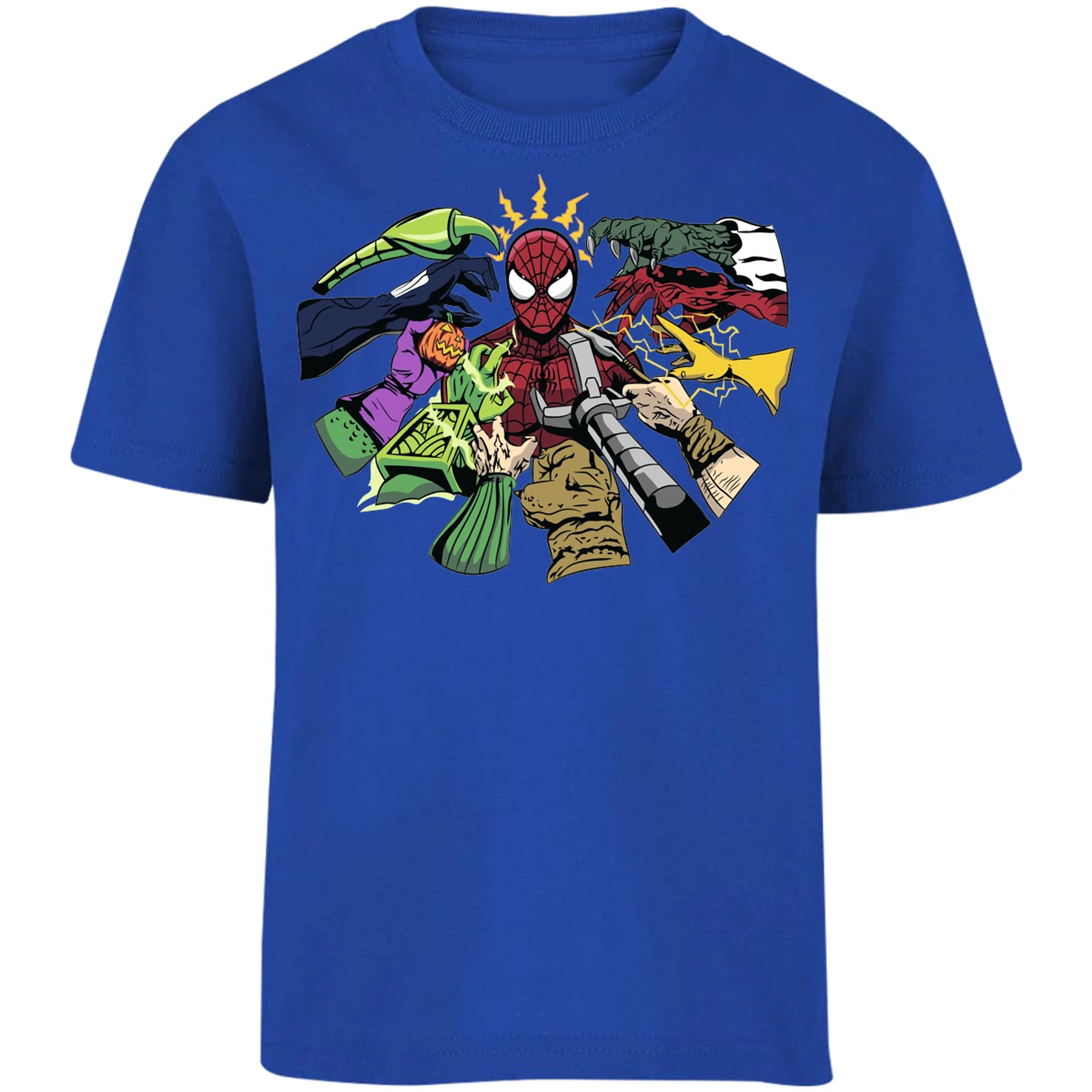 Playera Marvel Spiderman Manos Villanas para Niño 7