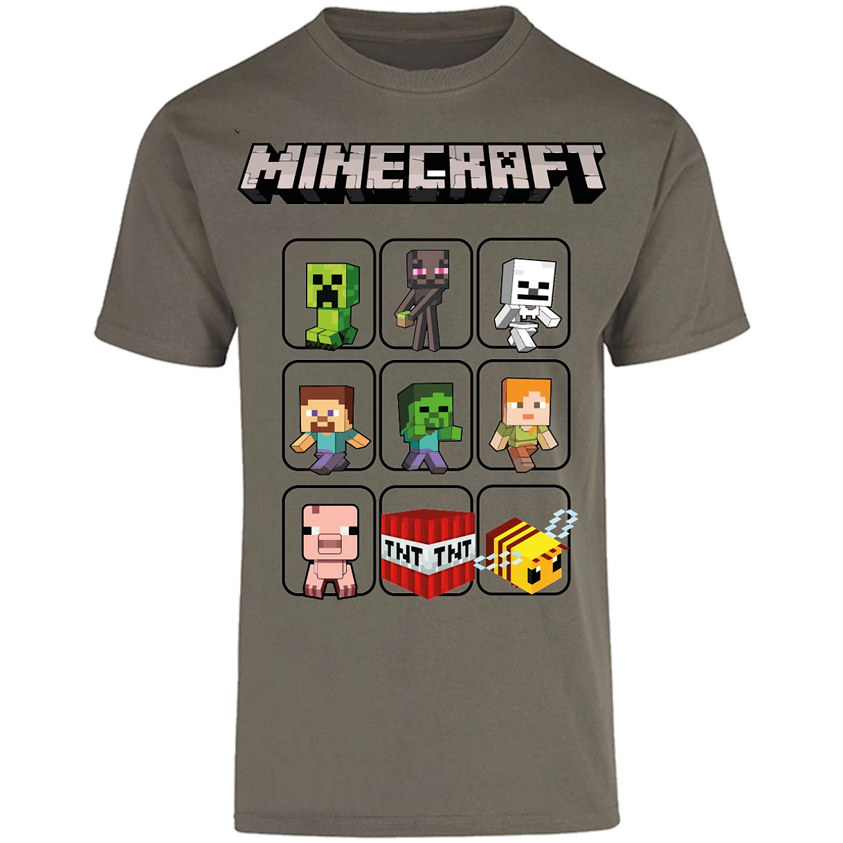 Playera Minecraft Minecraft para Adulto 3