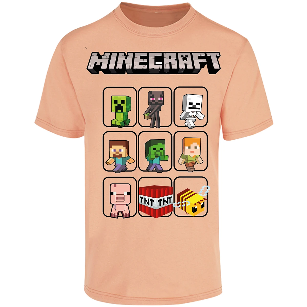Playera Minecraft Minecraft para Adulto 25