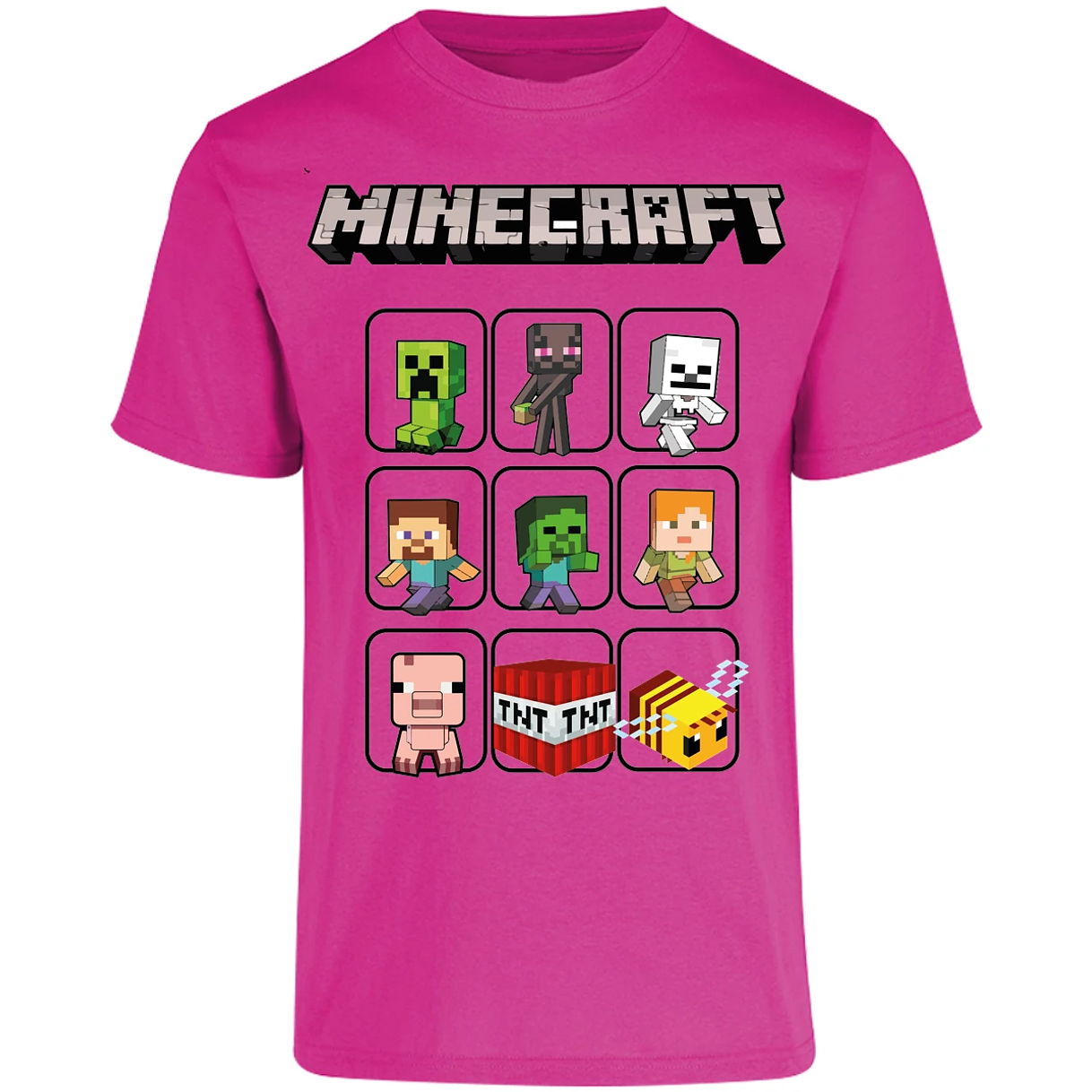Playera Minecraft Minecraft para Adulto 9