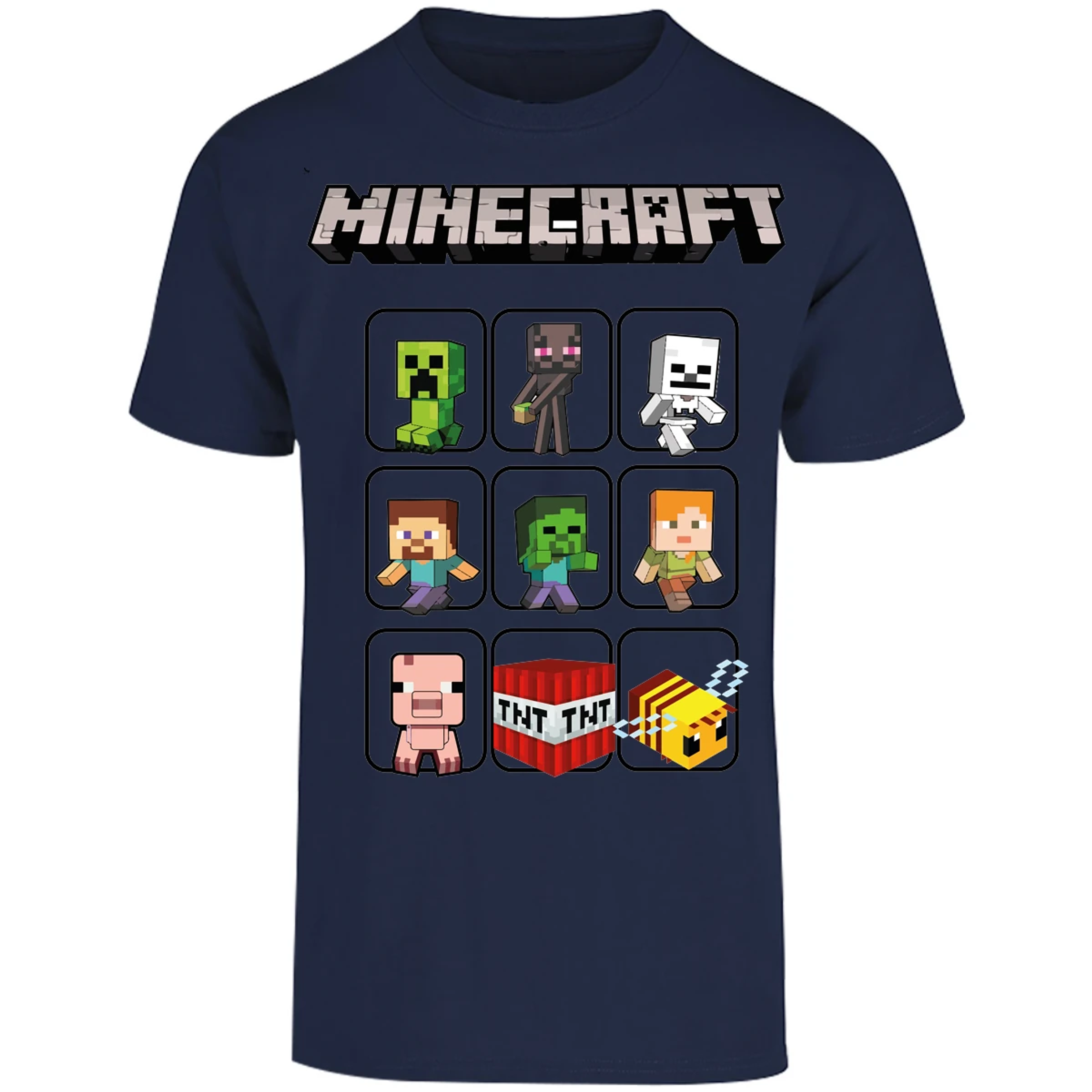 Playera Minecraft Minecraft para Adulto 8
