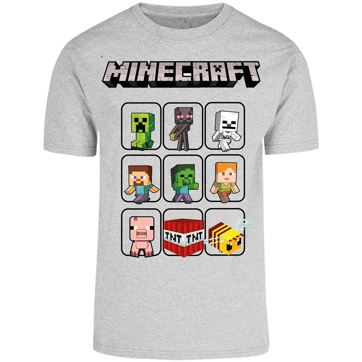 Playera Minecraft Minecraft para Adulto 17