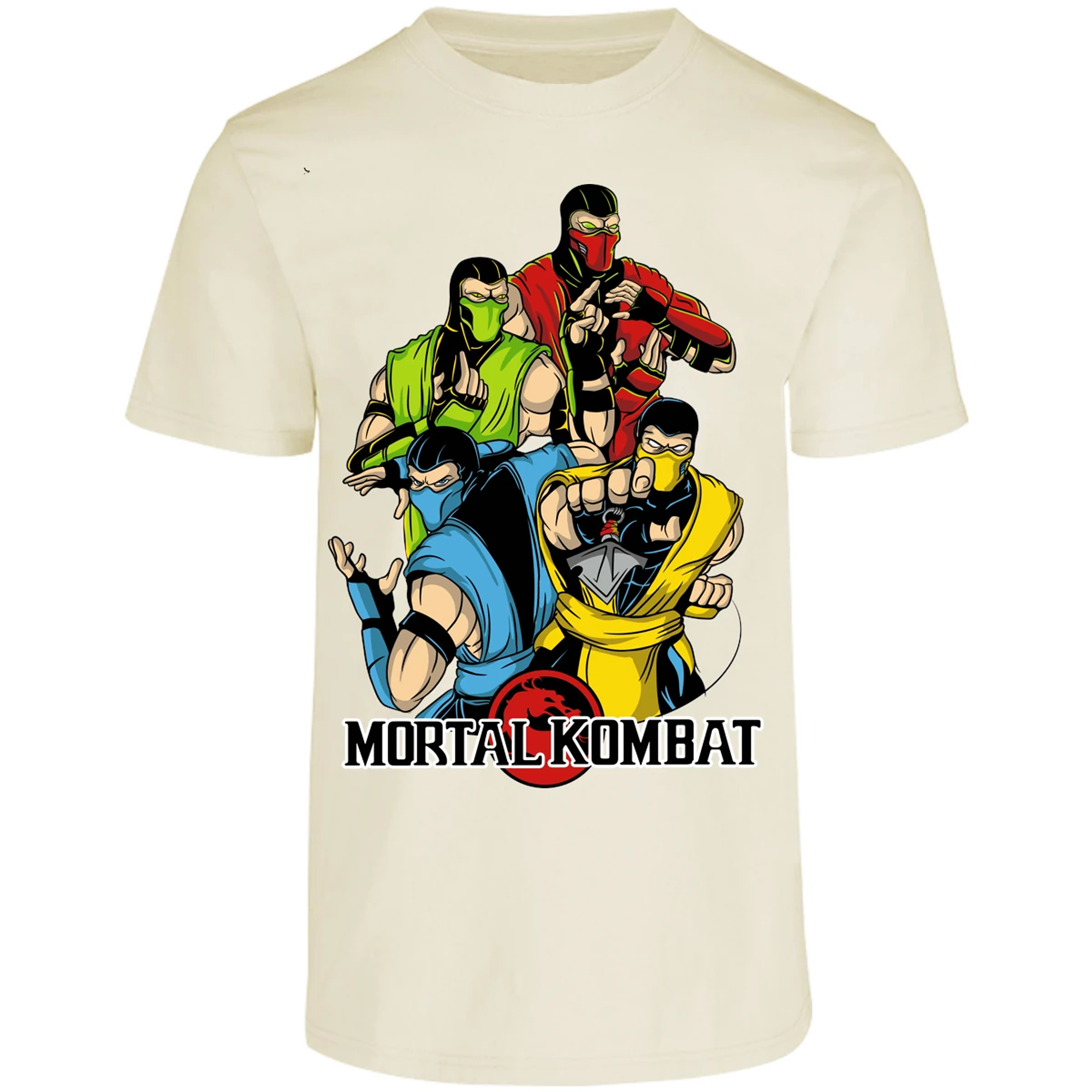 Playera Mortal Kombat Ninjas Mortal Kombat para Adulto 16