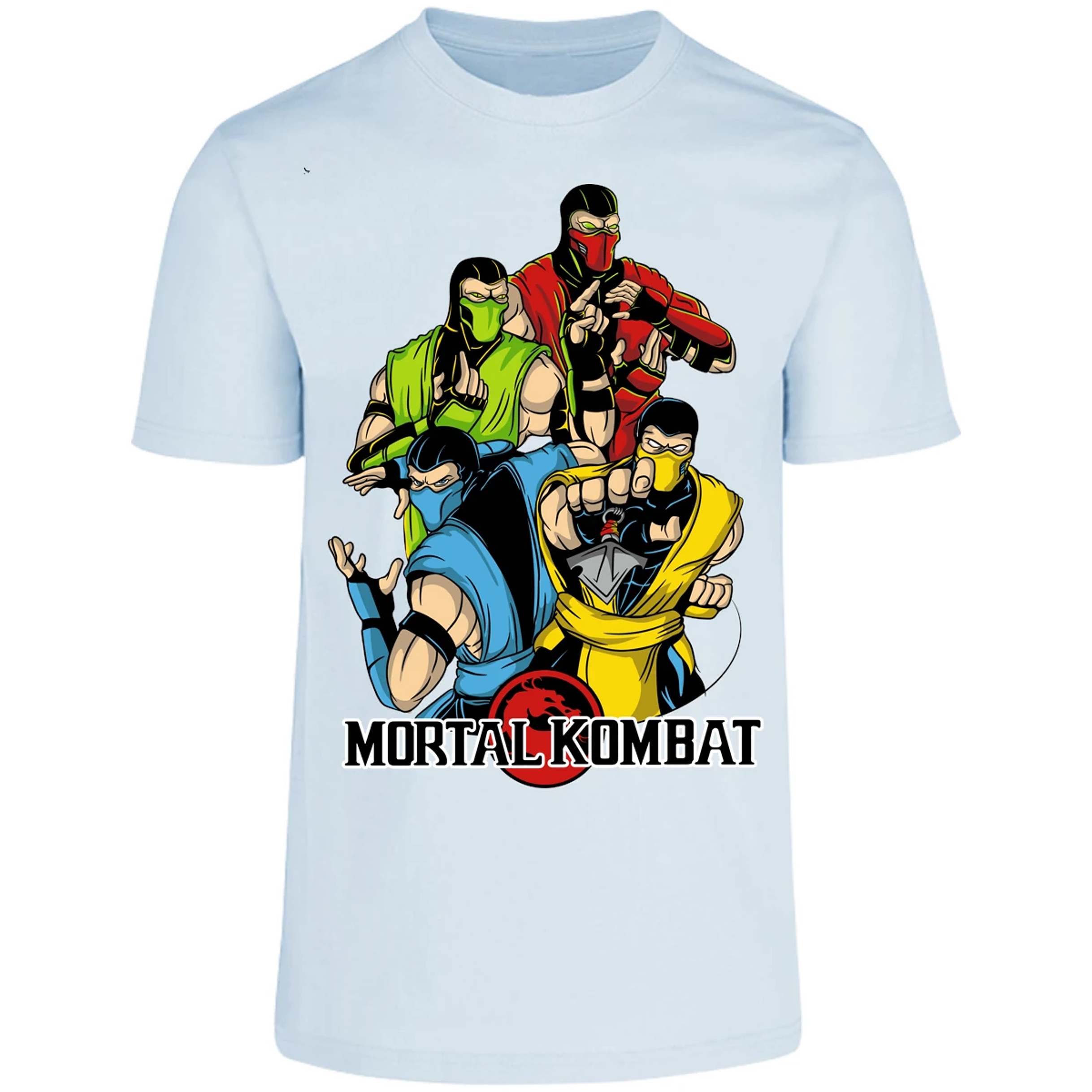 Playera Mortal Kombat Ninjas Mortal Kombat para Adulto 5