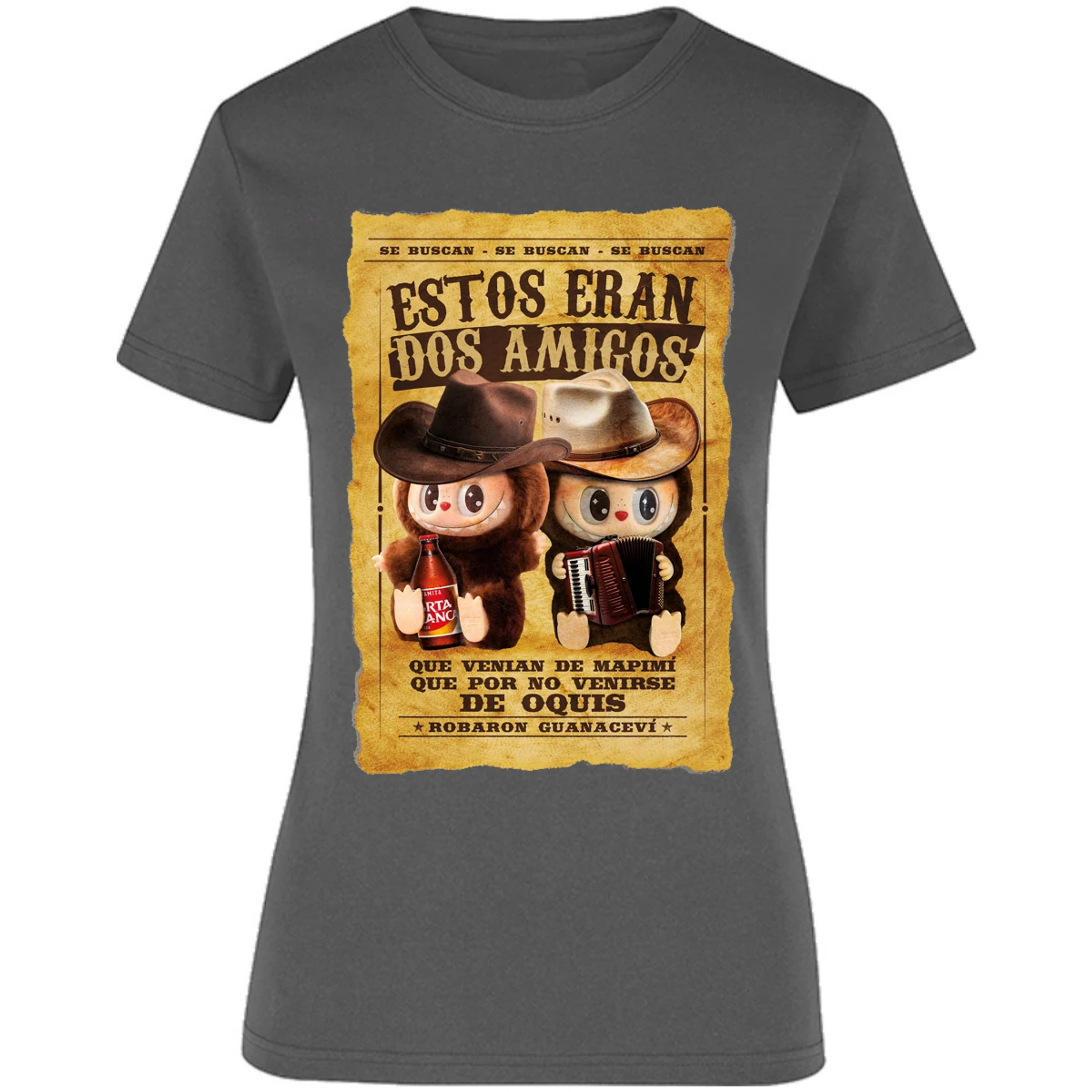 Blusa Labubu Labubus Eran 2 Amigos Blusa para Mujer 4