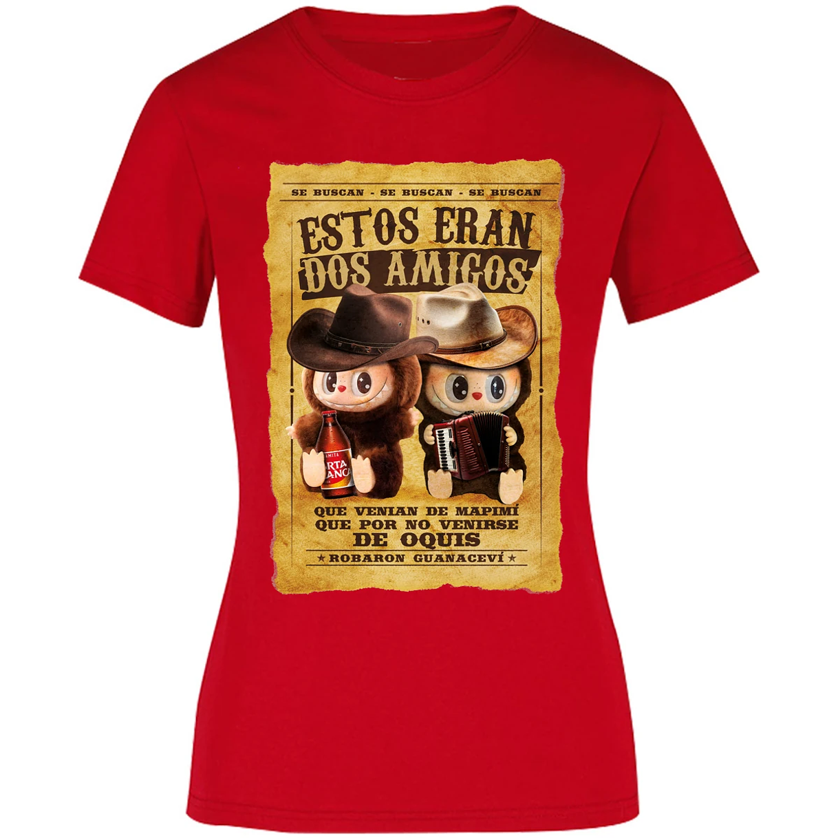 Blusa Labubu Labubus Eran 2 Amigos Blusa para Mujer 5