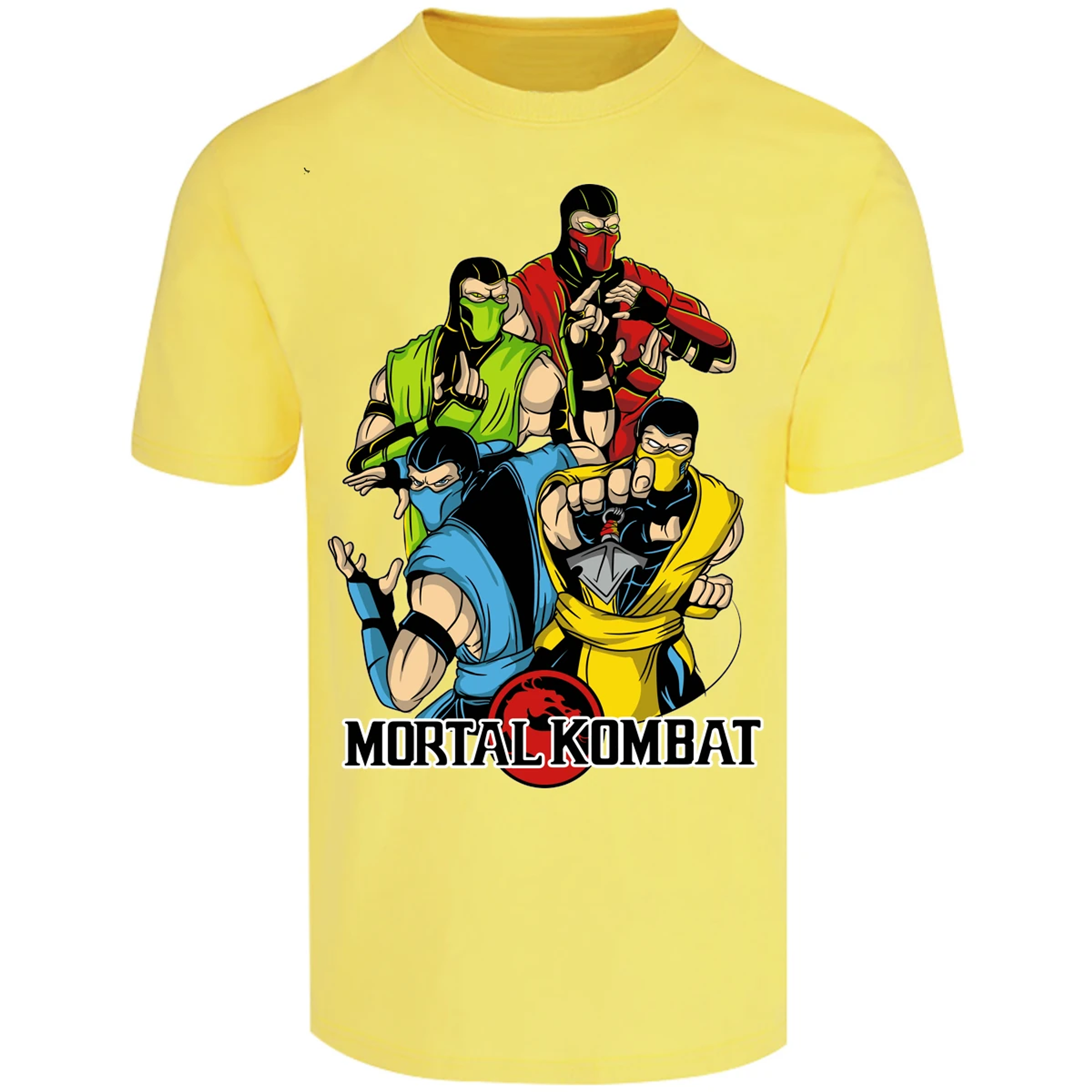 Playera Mortal Kombat Ninjas Mortal Kombat para Adulto 17