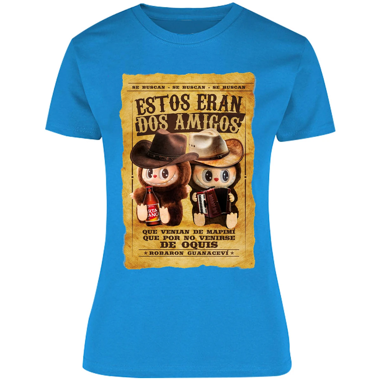 Blusa Labubu Labubus Eran 2 Amigos Blusa para Mujer 1