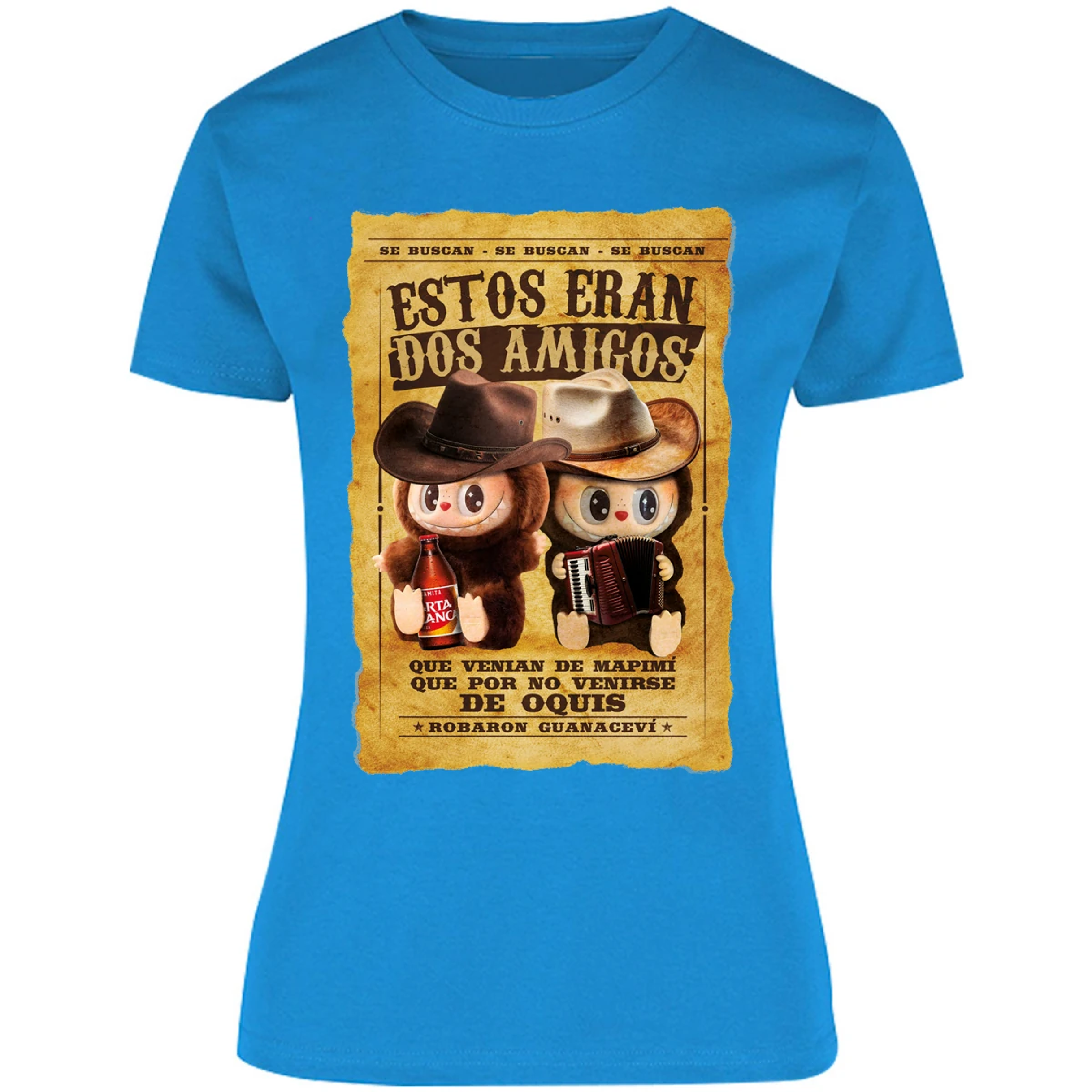 Blusa Labubu Labubus Eran 2 Amigos Blusa para Mujer 1