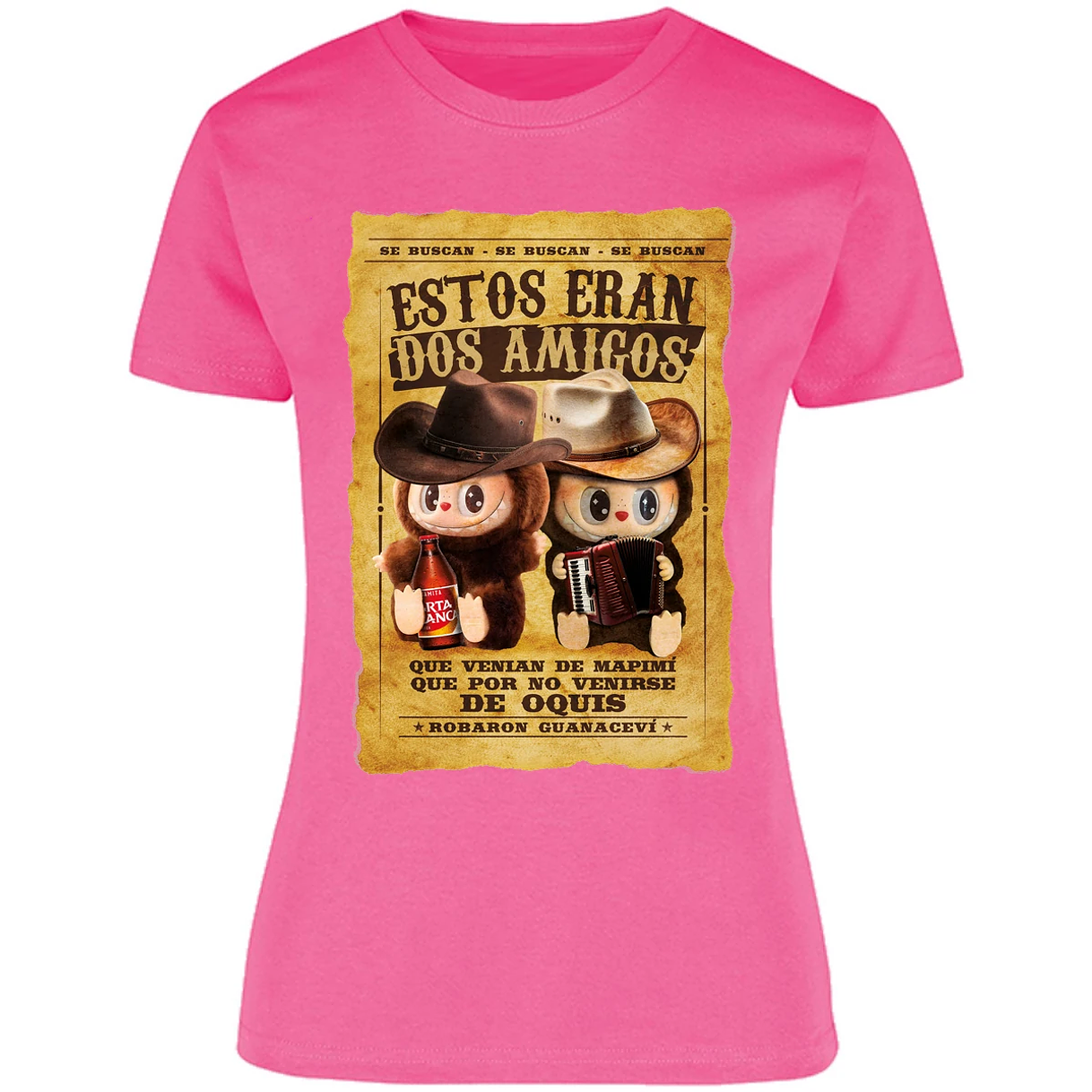 Blusa Labubu Labubus Eran 2 Amigos Blusa para Mujer 3