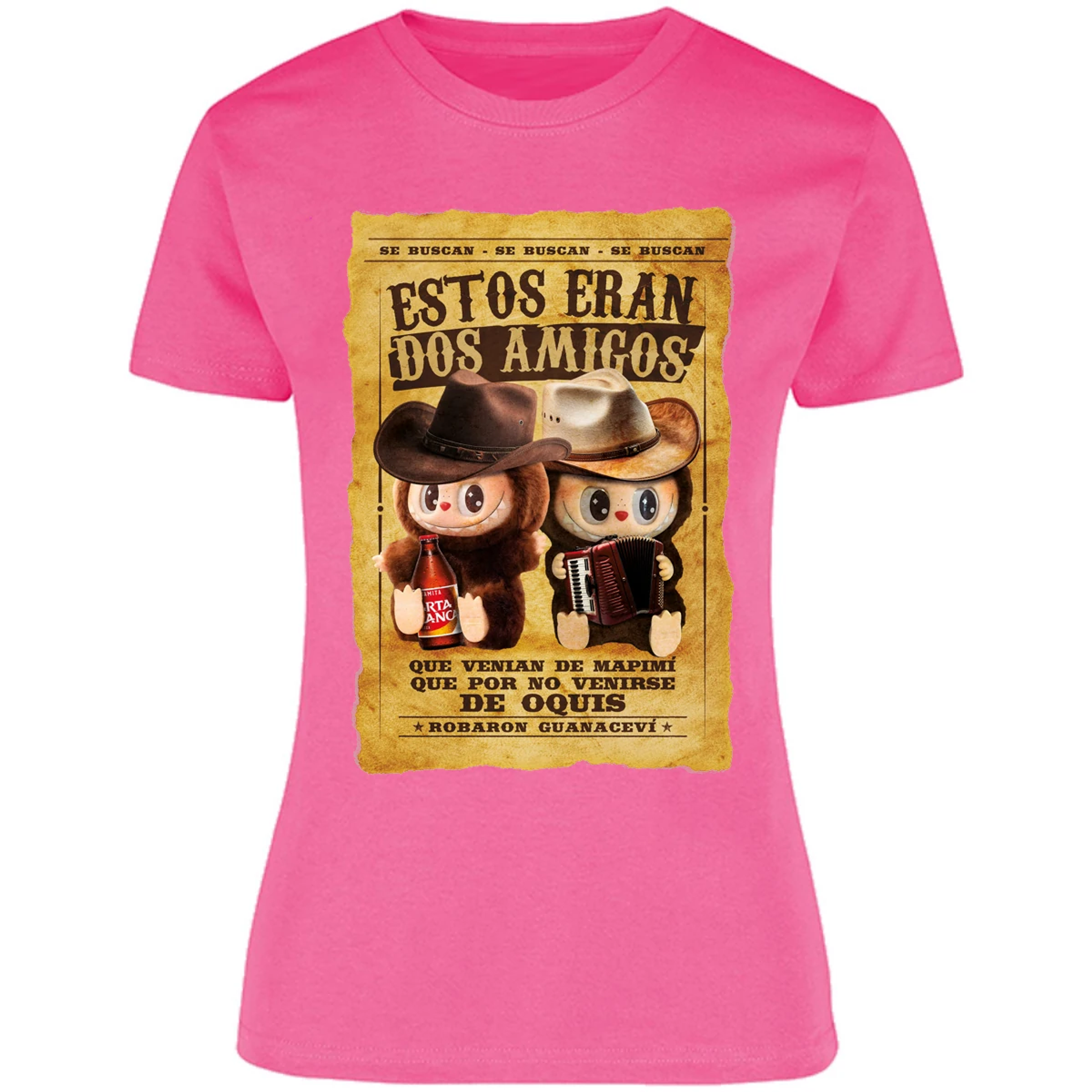 Blusa Labubu Labubus Eran 2 Amigos Blusa para Mujer 3