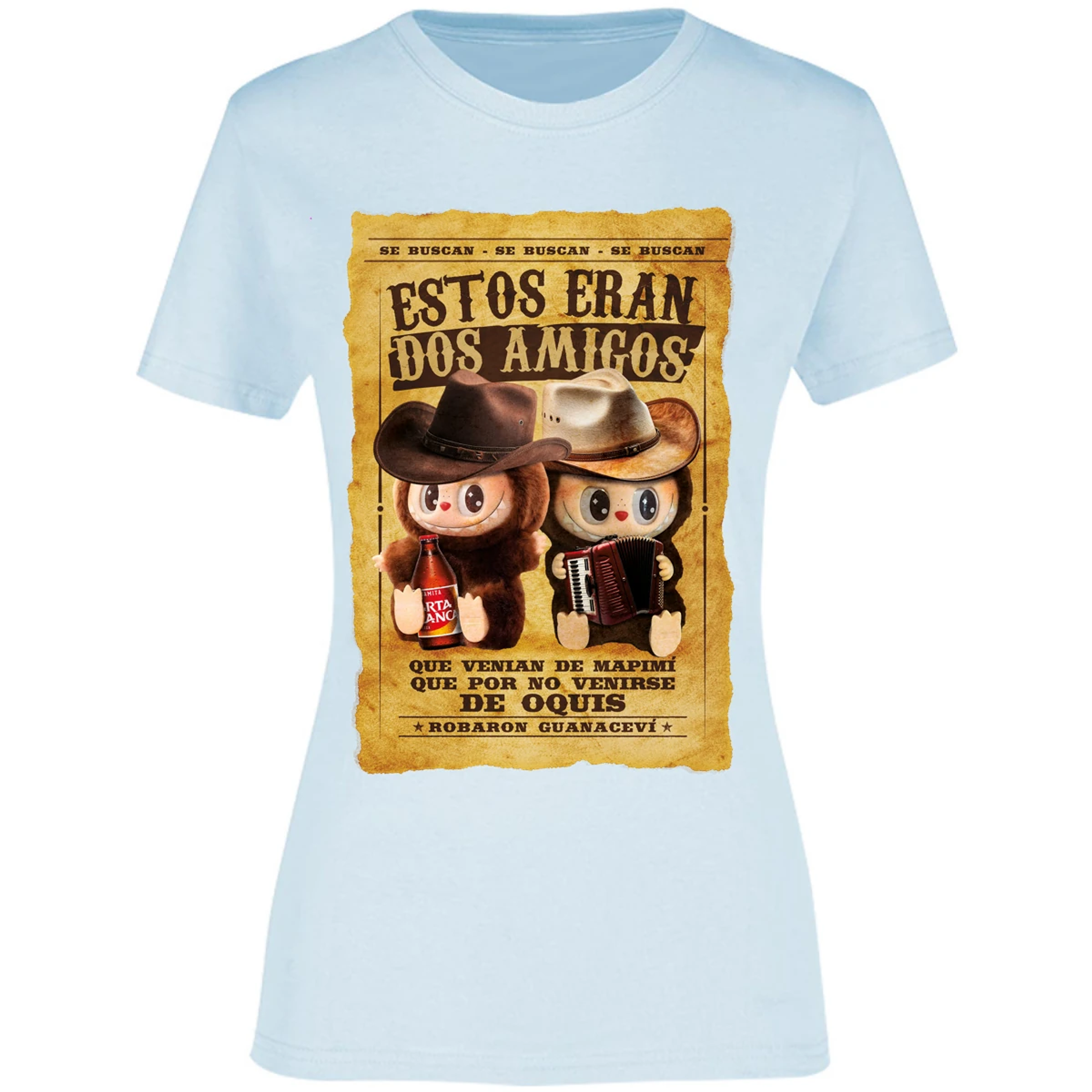 Blusa Labubu Labubus Eran 2 Amigos Blusa para Mujer 6