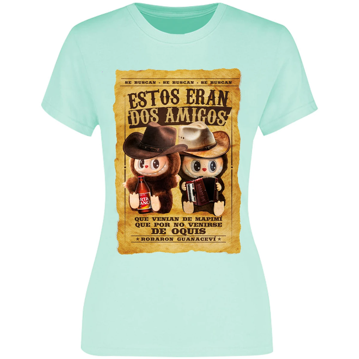Blusa Labubu Labubus Eran 2 Amigos Blusa para Mujer 9