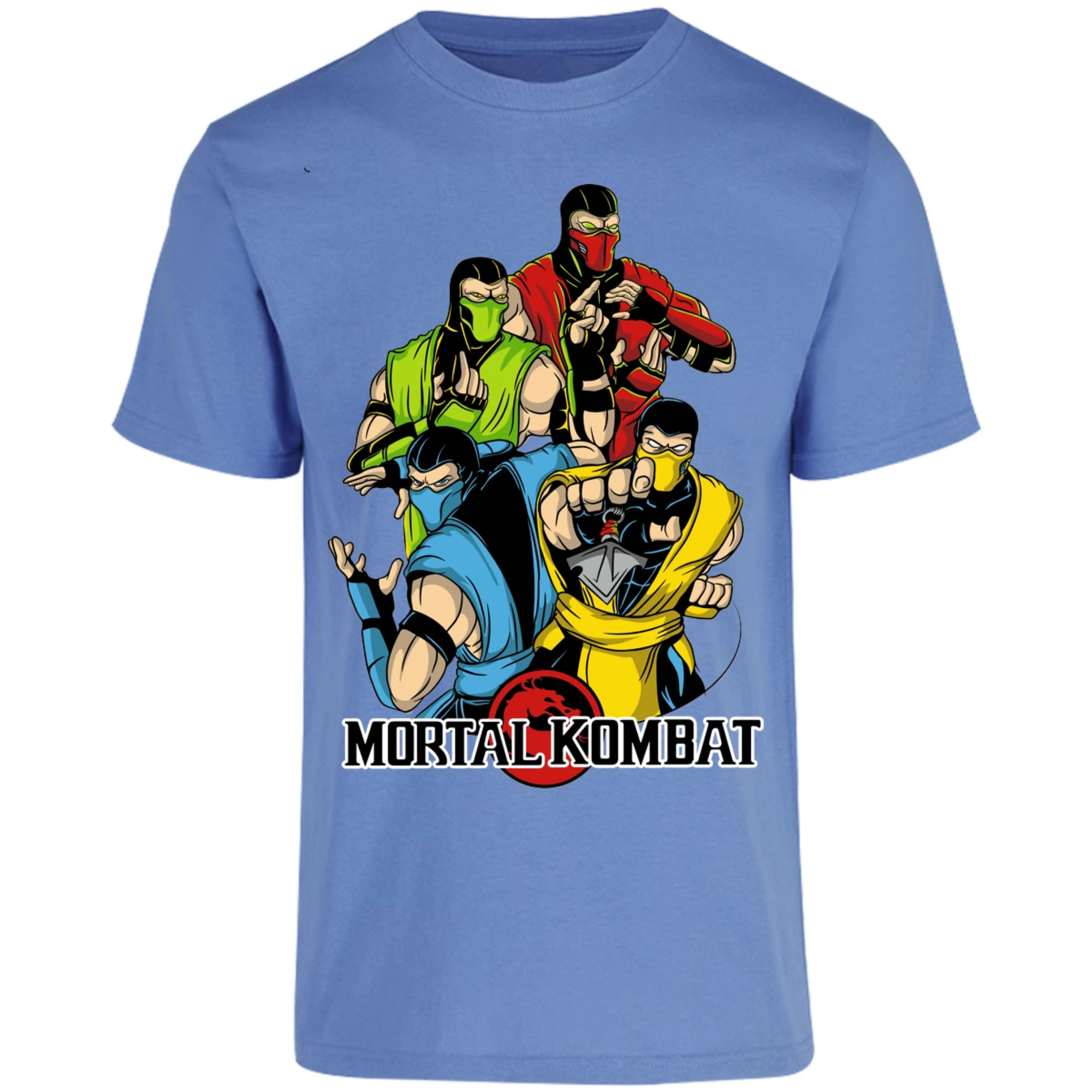 Playera Mortal Kombat Ninjas Mortal Kombat para Adulto 24