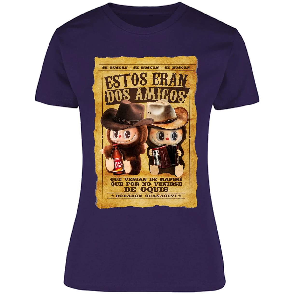 Blusa Labubu Labubus Eran 2 Amigos Blusa para Mujer 16
