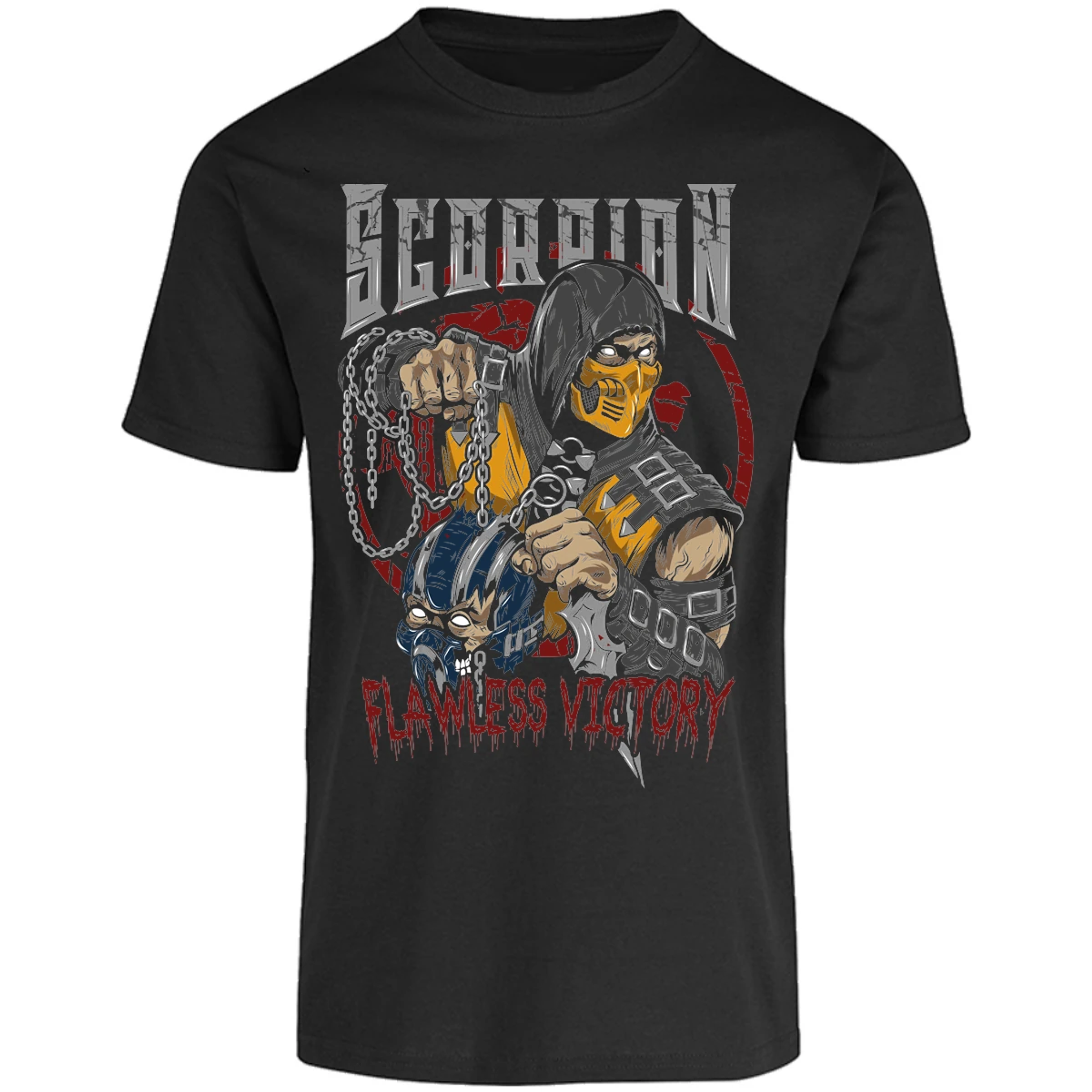 Playera Mortal Kombat Scorpion Mortal Kombat para Adulto 10