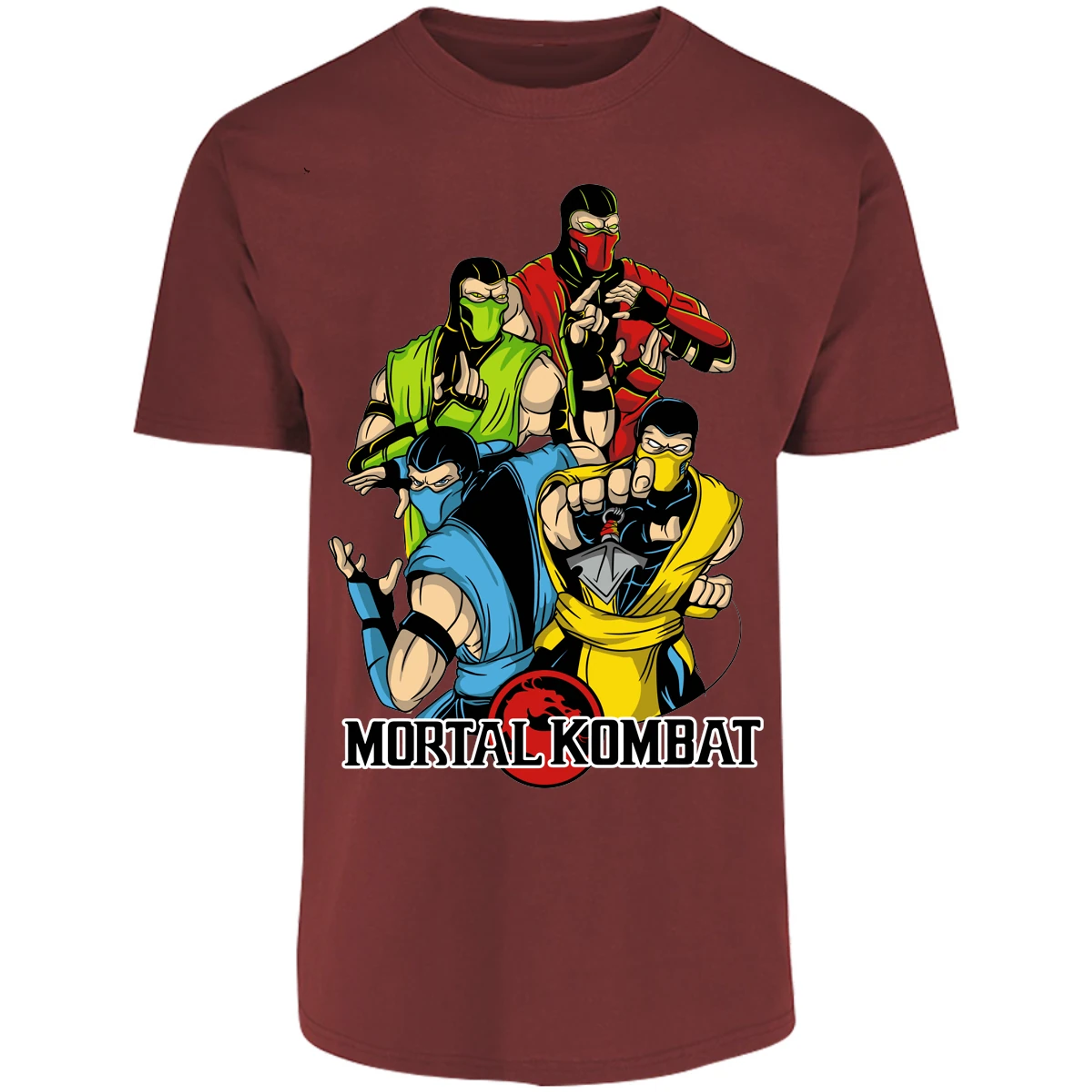 Playera Mortal Kombat Ninjas Mortal Kombat para Adulto 3