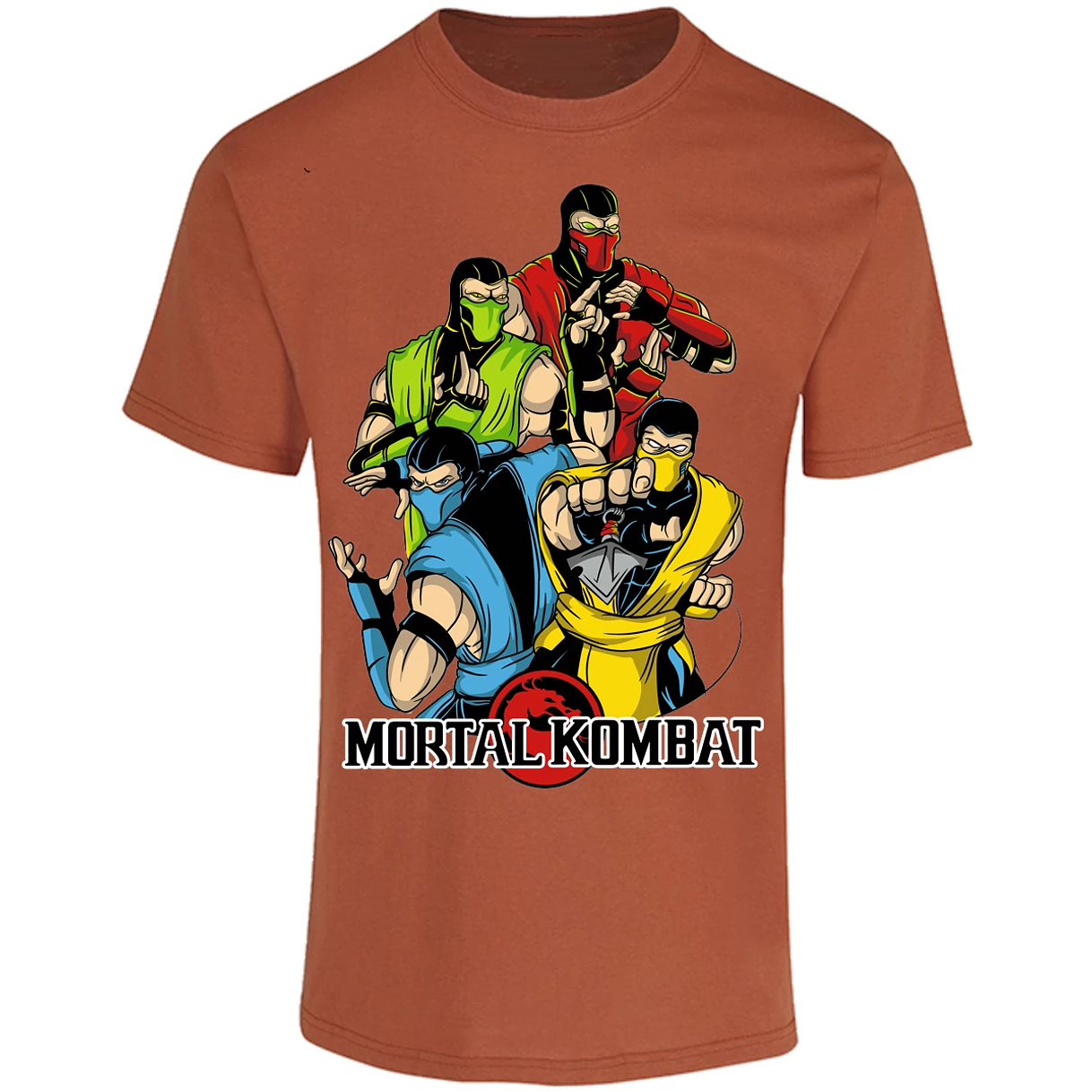 Playera Mortal Kombat Ninjas Mortal Kombat para Adulto 6
