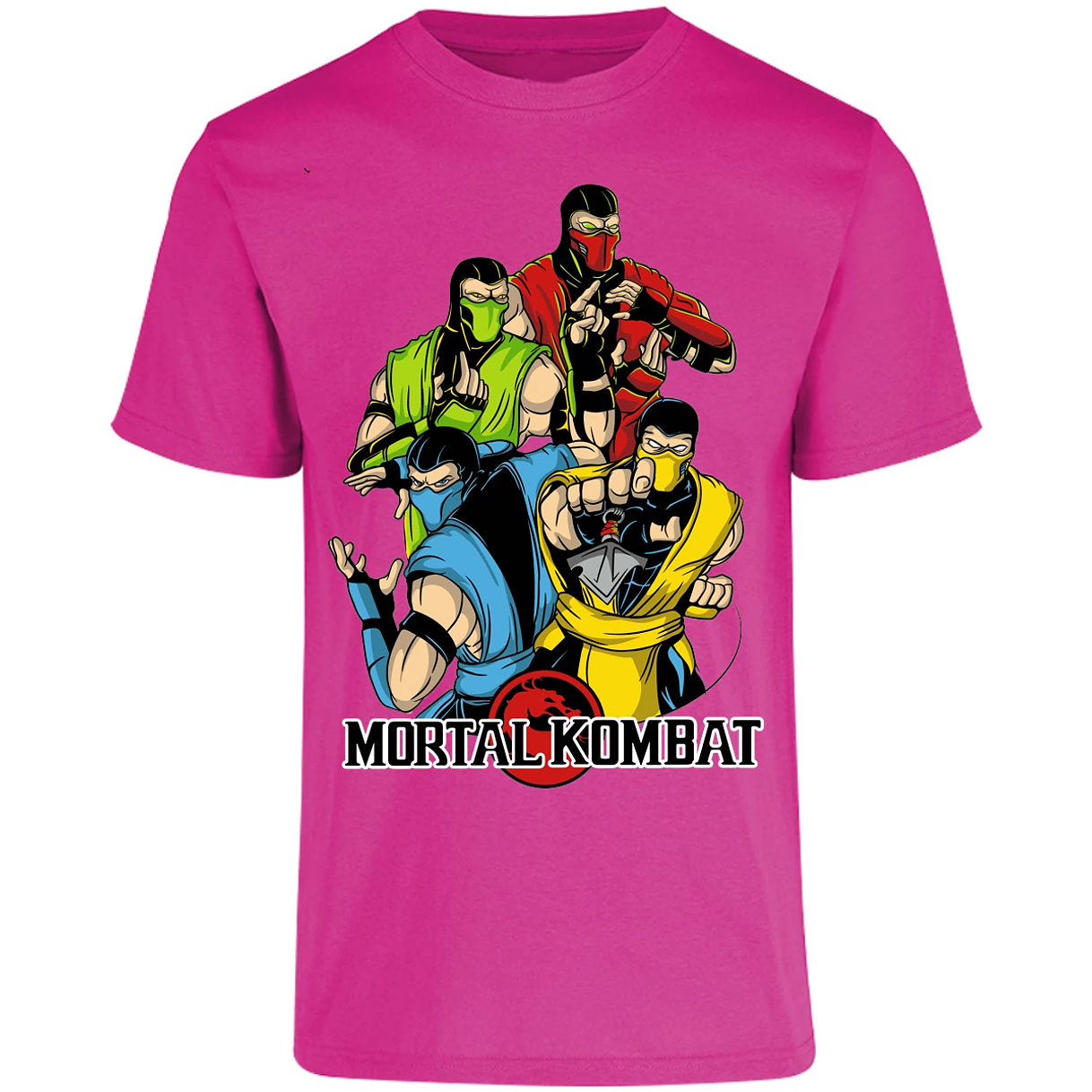 Playera Mortal Kombat Ninjas Mortal Kombat para Adulto 8