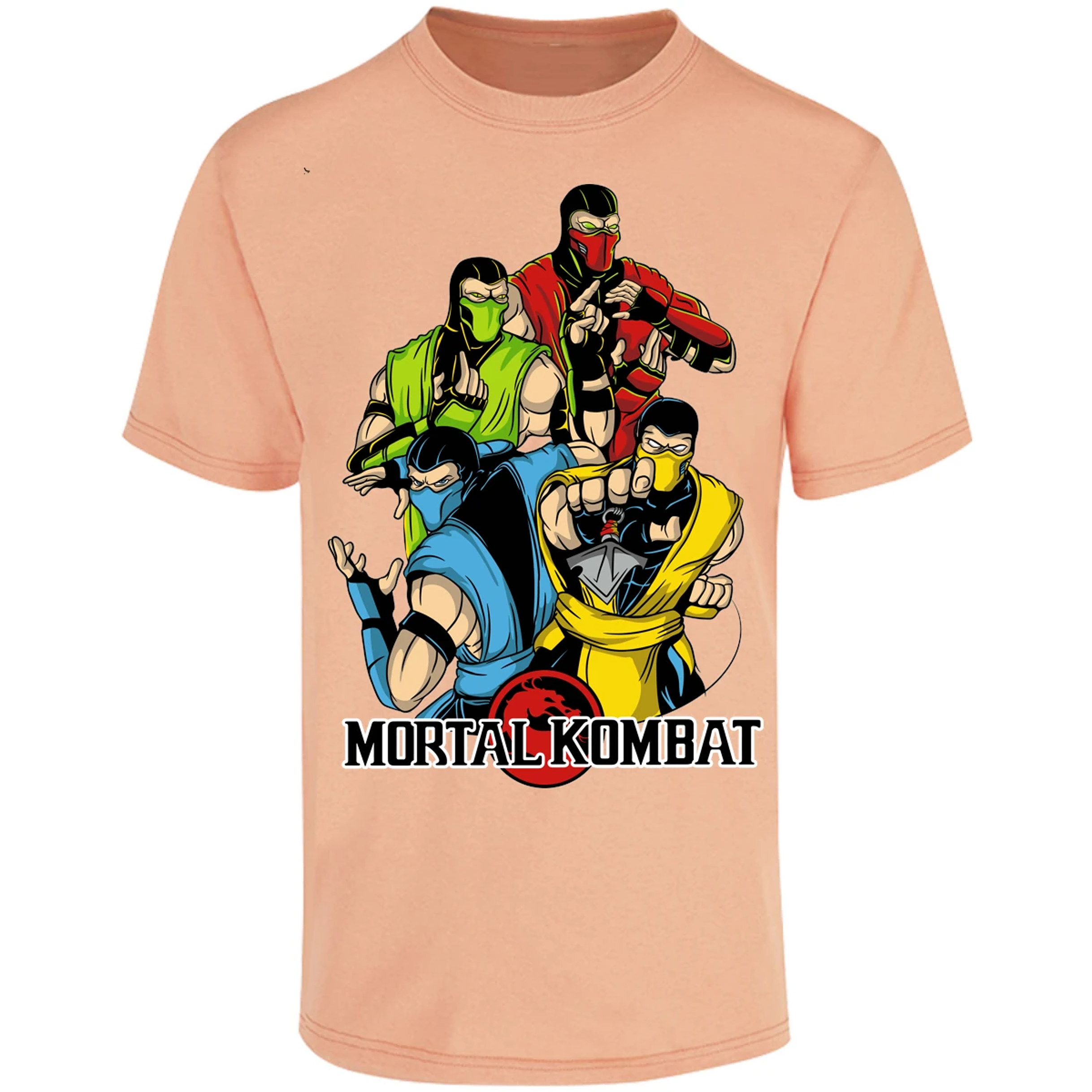 Playera Mortal Kombat Ninjas Mortal Kombat para Adulto 20