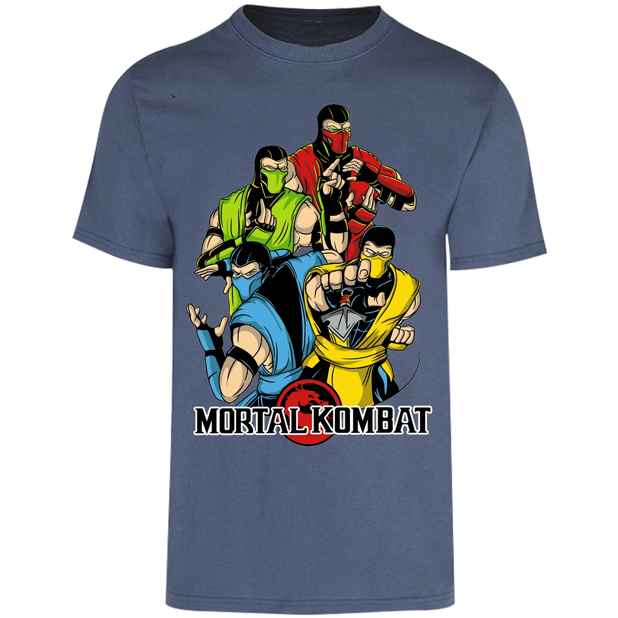 Playera Mortal Kombat Ninjas Mortal Kombat para Adulto 10