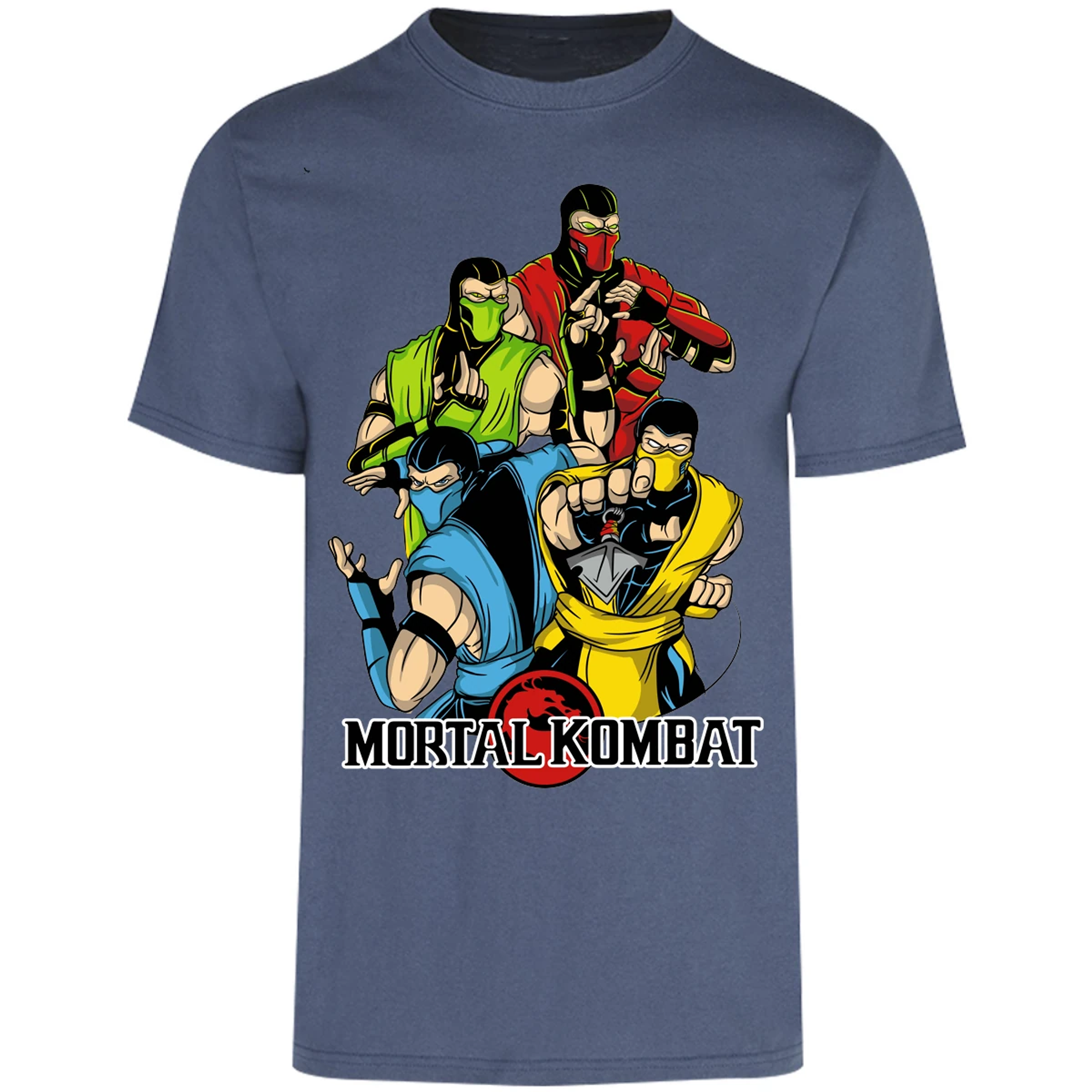 Playera Mortal Kombat Ninjas Mortal Kombat para Adulto 10