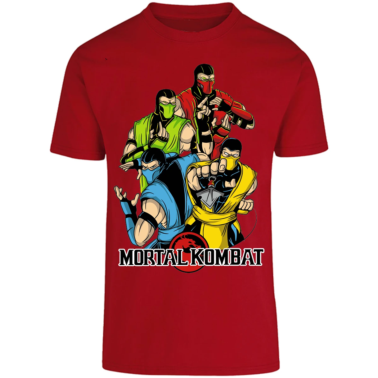 Playera Mortal Kombat Ninjas Mortal Kombat para Adulto 11