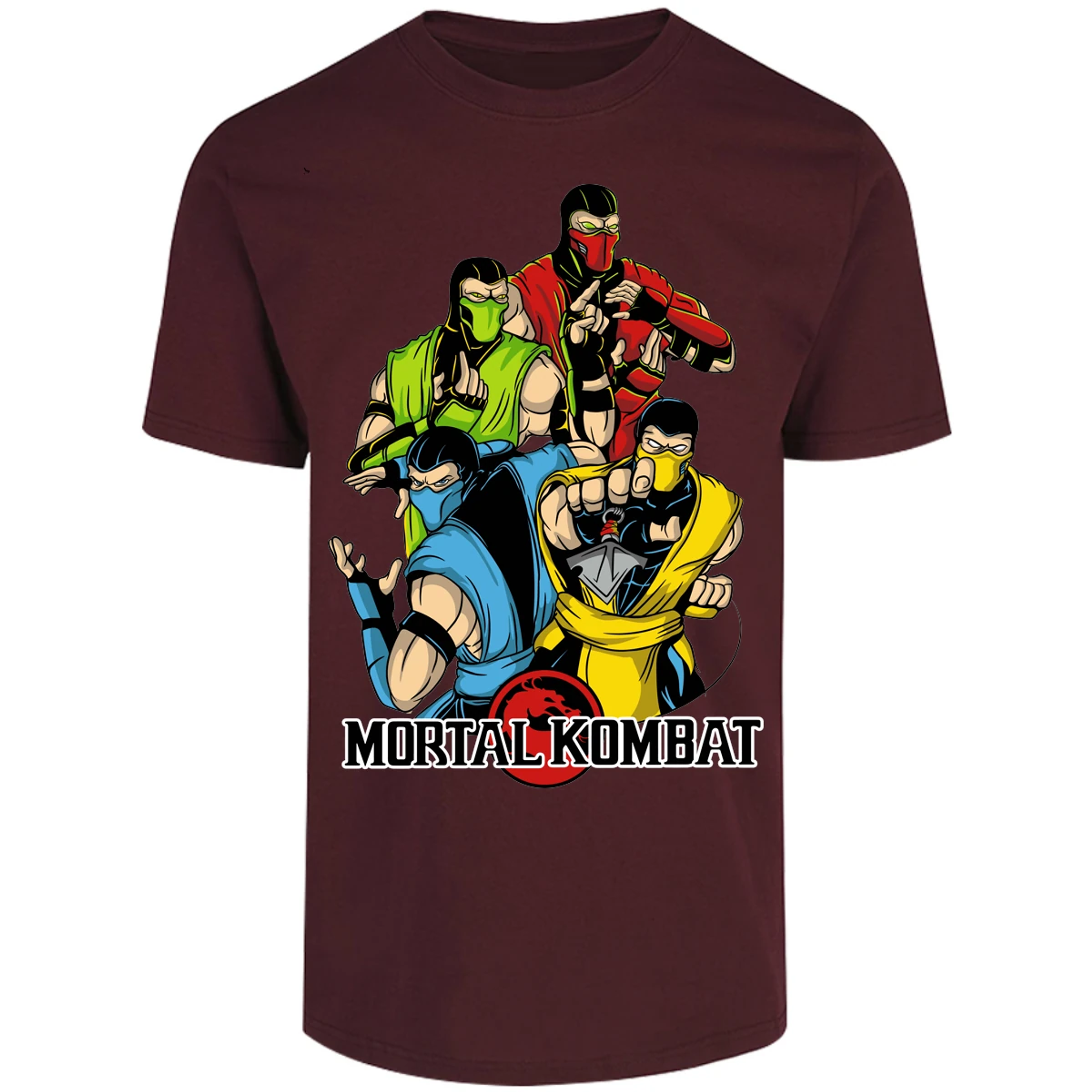 Playera Mortal Kombat Ninjas Mortal Kombat para Adulto 13