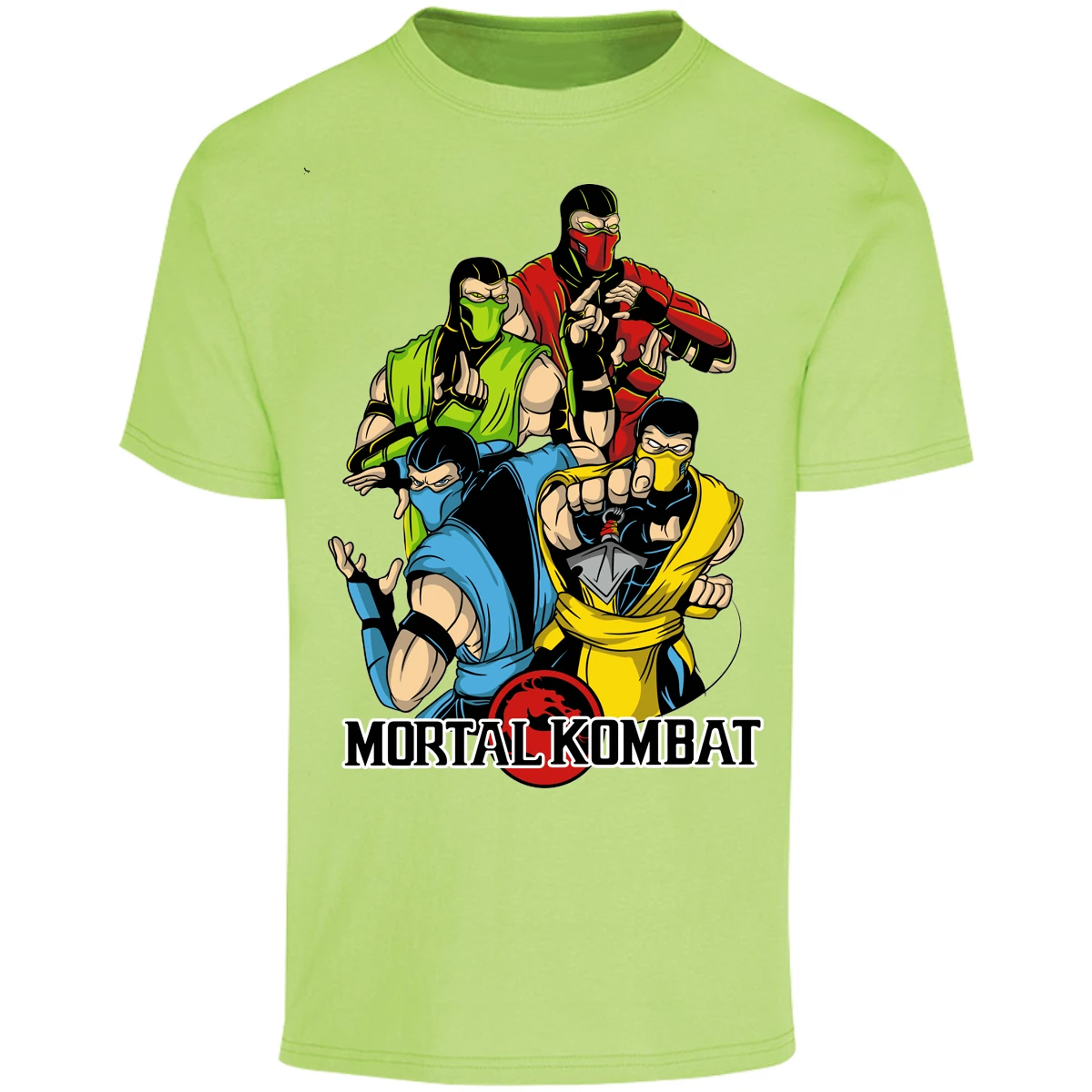 Playera Mortal Kombat Ninjas Mortal Kombat para Adulto 14