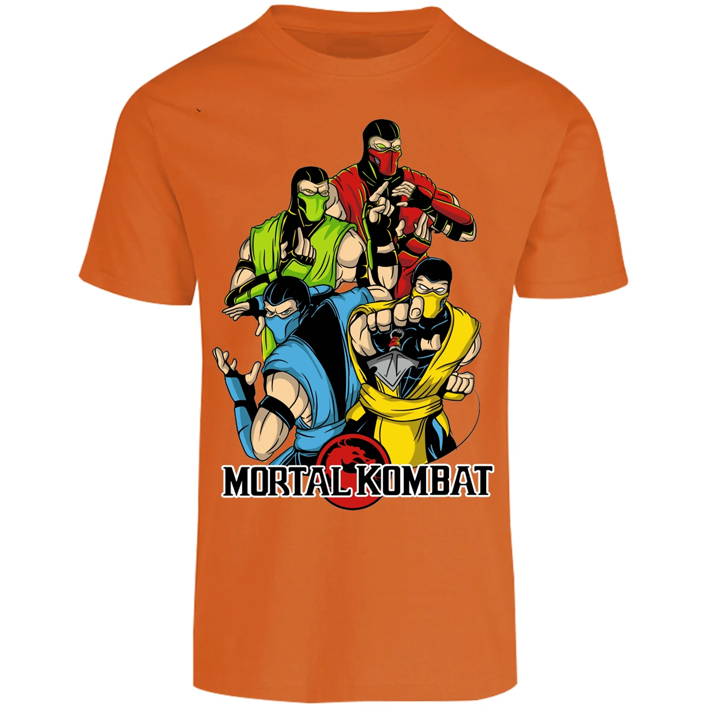 Playera Mortal Kombat Ninjas Mortal Kombat para Adulto 19