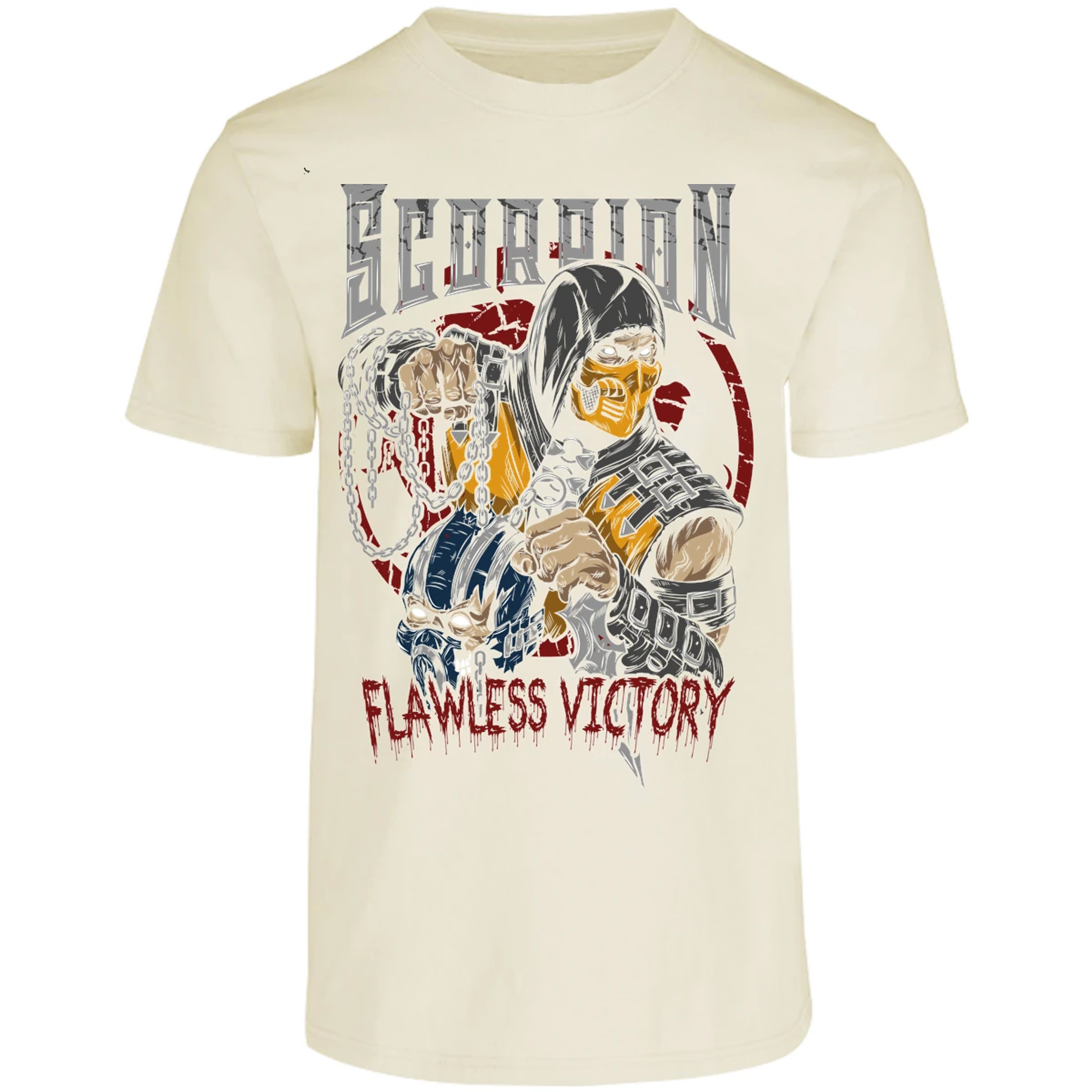 Playera Mortal Kombat Scorpion Mortal Kombat para Adulto 21