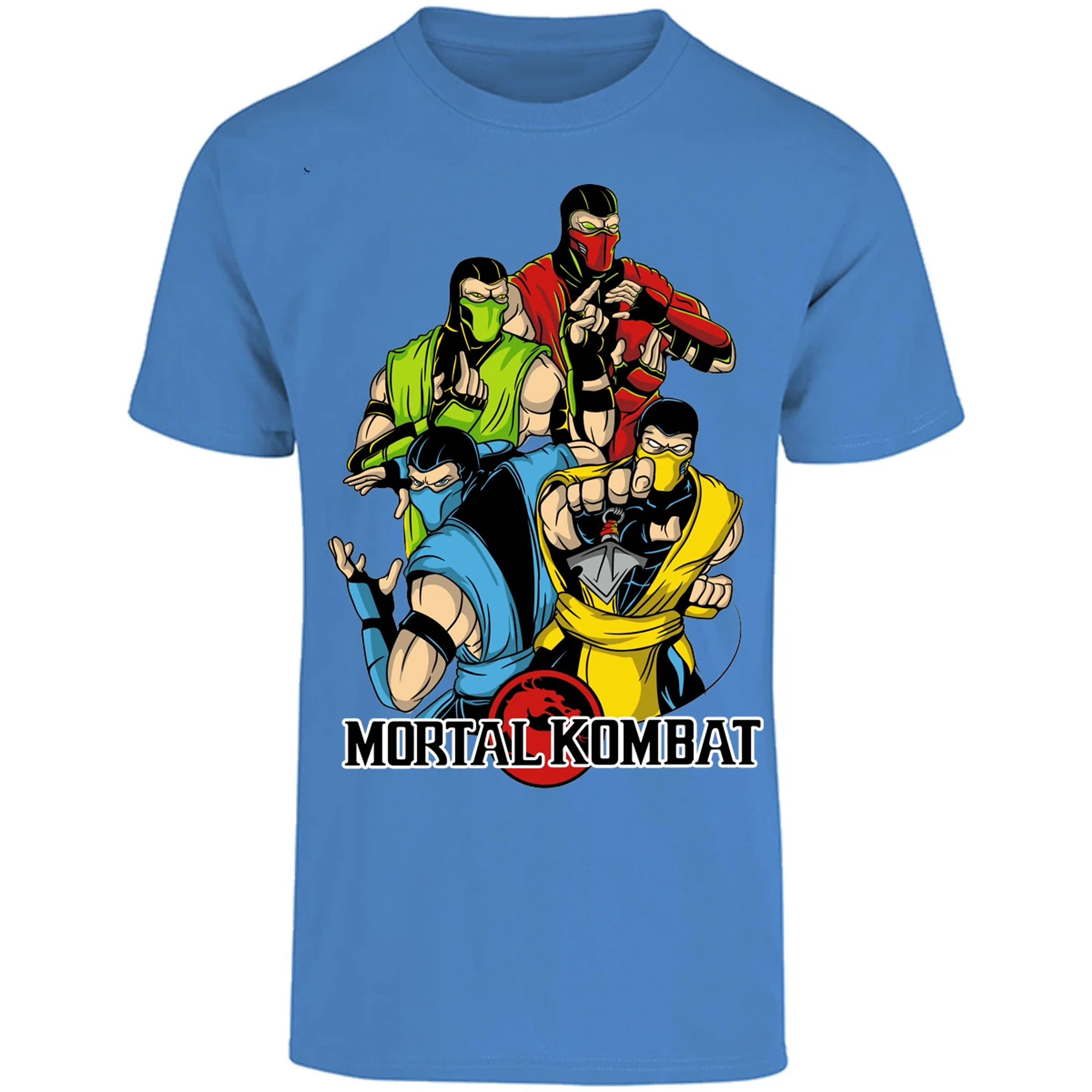 Playera Mortal Kombat Ninjas Mortal Kombat para Adulto 21