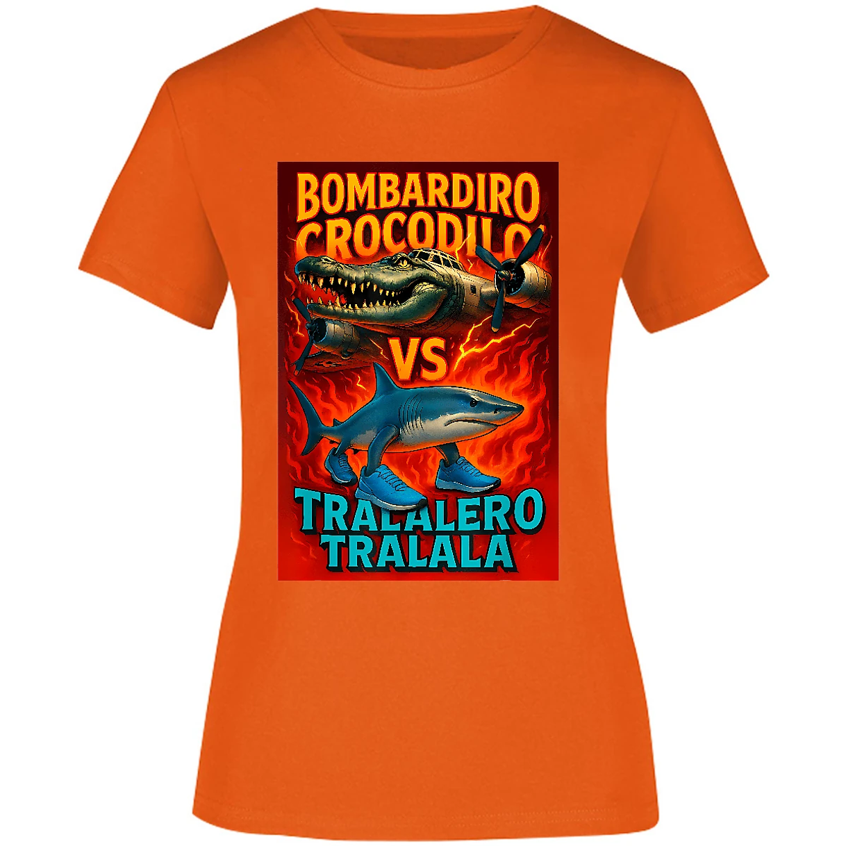 Blusa Memes Bombardiro Crocodilo Blusa para Mujer 2